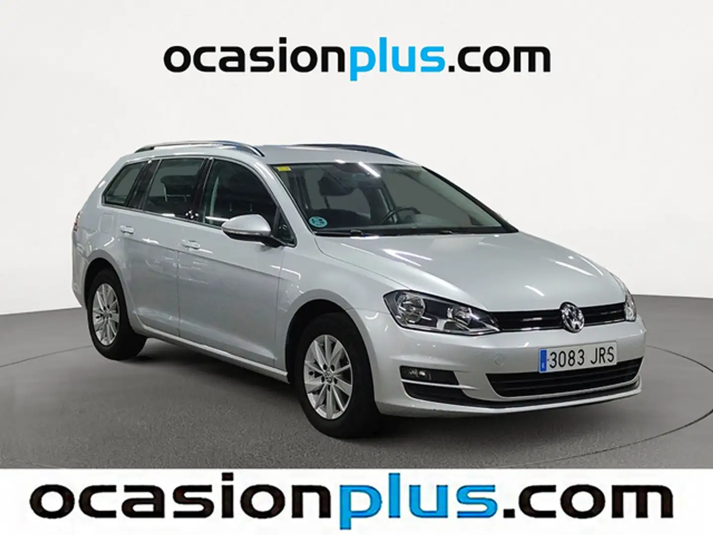 Volkswagen Golf Variant 1.6TDI CR BMT Business DSG 110 Plateado - 2
