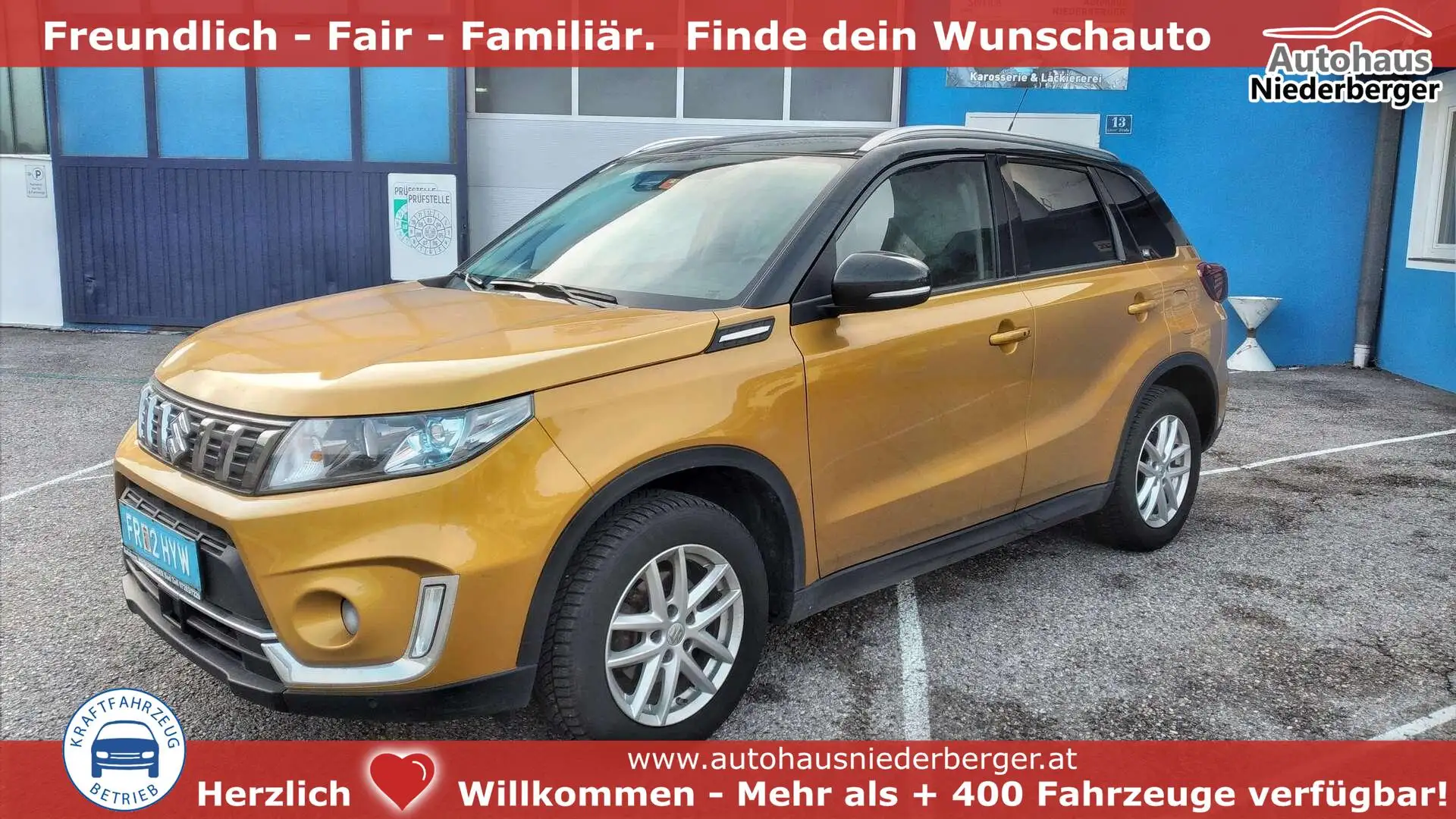 Suzuki Vitara 1.4 Boosterjet Allgrip Automatik flash 103 kW (... Gold - 1