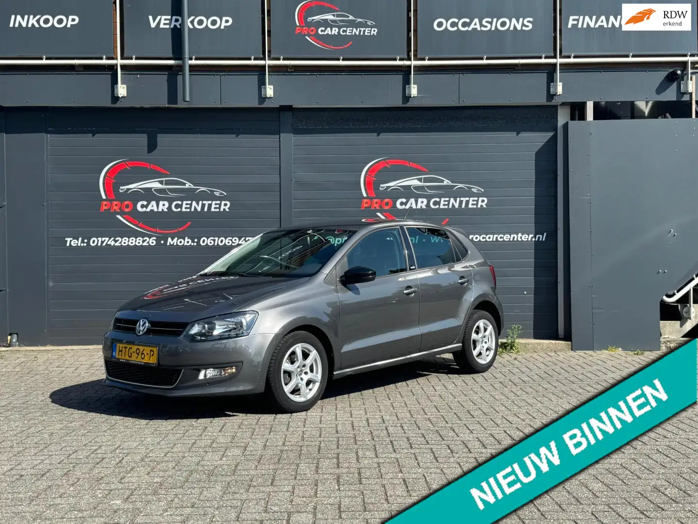 Volkswagen Polo 1.2-12V BlueMotion Comfortline AIRCO|STOEL.VER|EL. Gris - 1