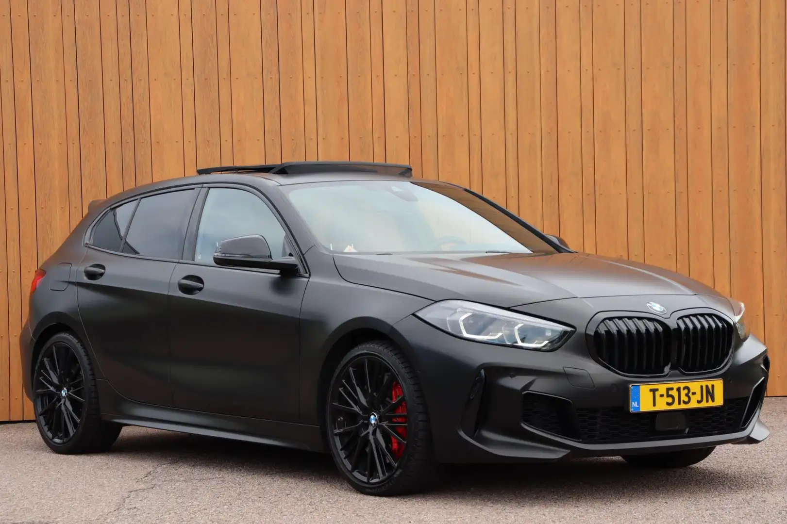 BMW 128 1-serie 128ti M-sport org-NL gewrapt/ontwrapt head Noir - 2