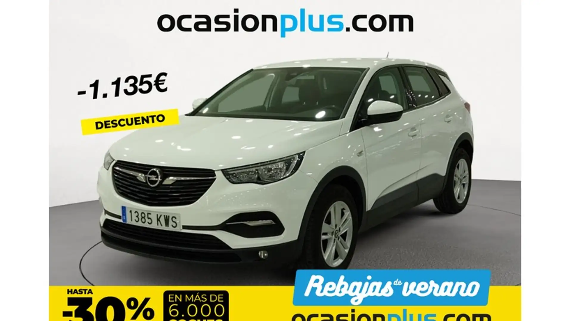 Opel Grandland X 1.2T S&S Selective 130 (4.75) Euro 6.2 Wit - 1