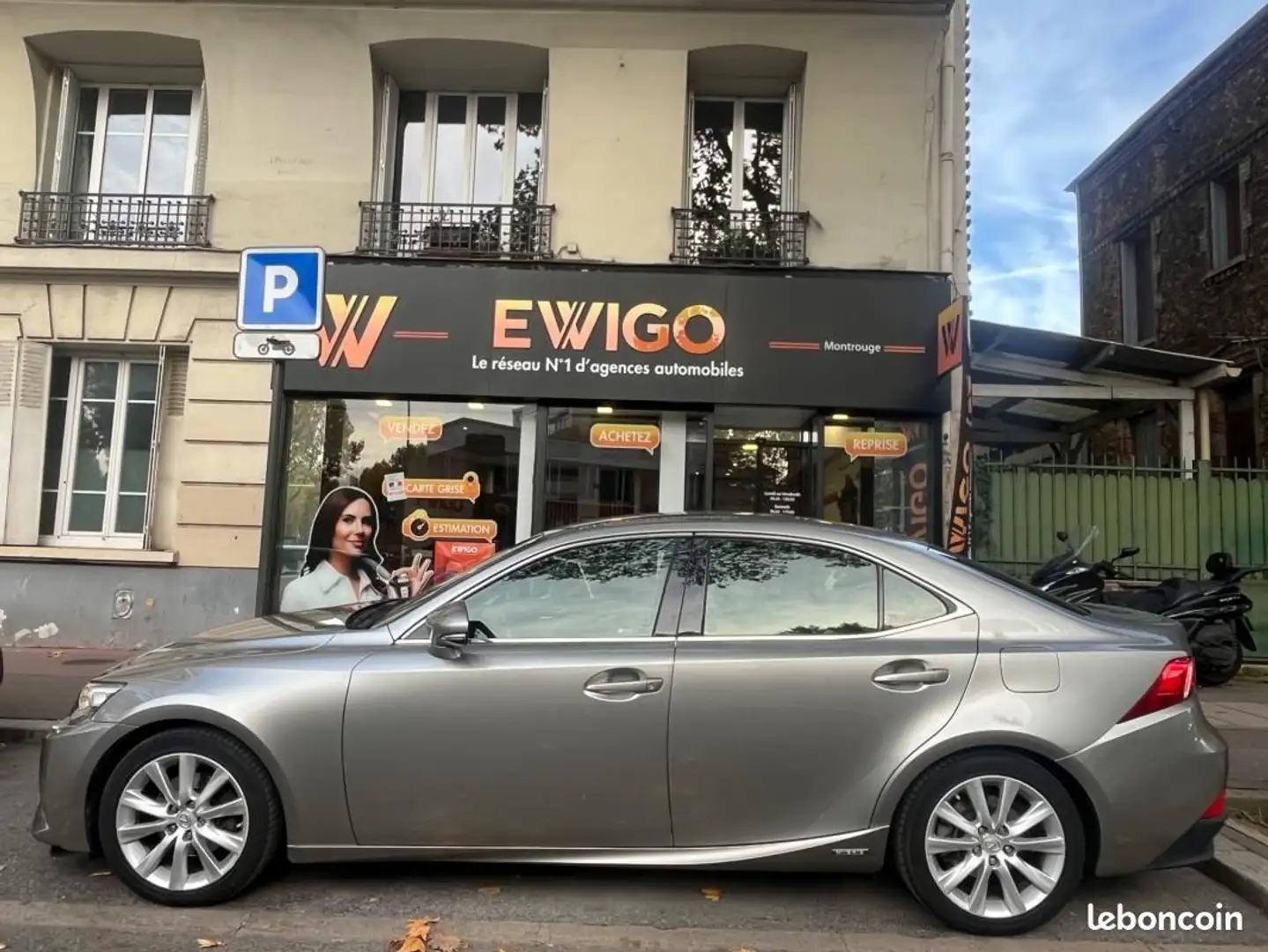 Lexus IS 300 2.5 300 H 223H 180 HEV 1.6KWH PACK BVA Grau - 2