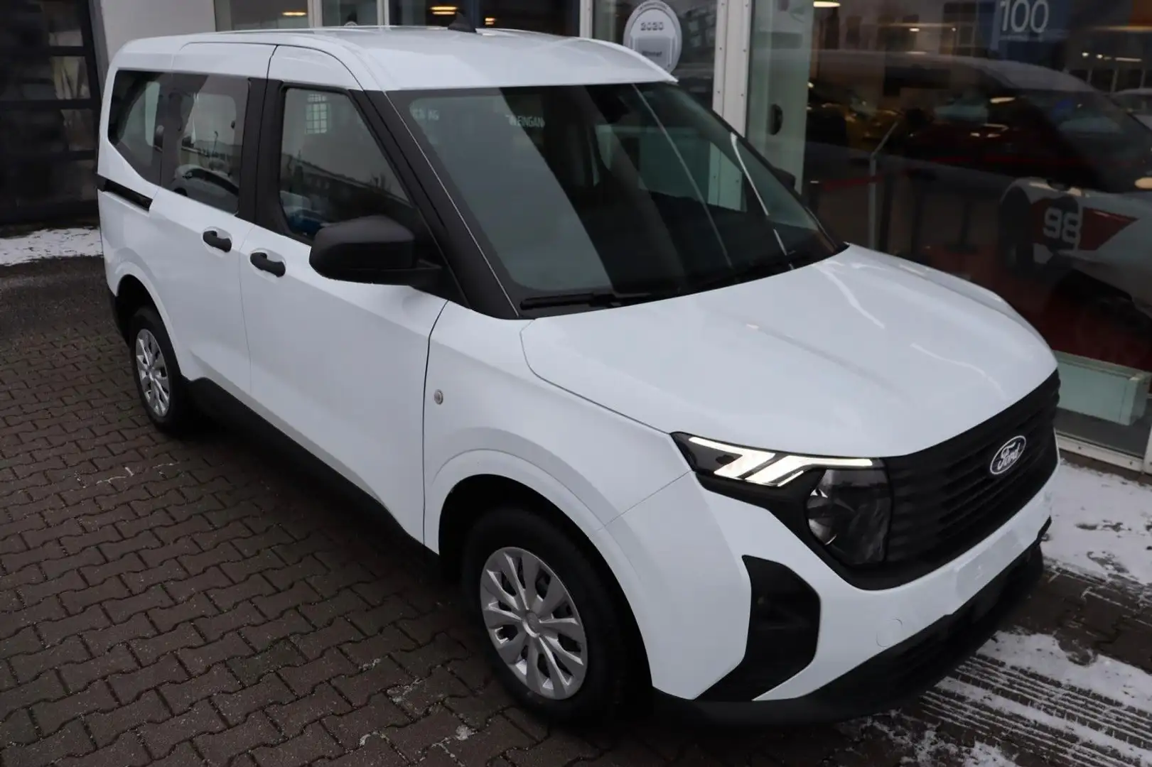 Ford Transit Courier DOKA 1.0EcoB SYNC4 0,0% FIN* AHK Weiß - 2