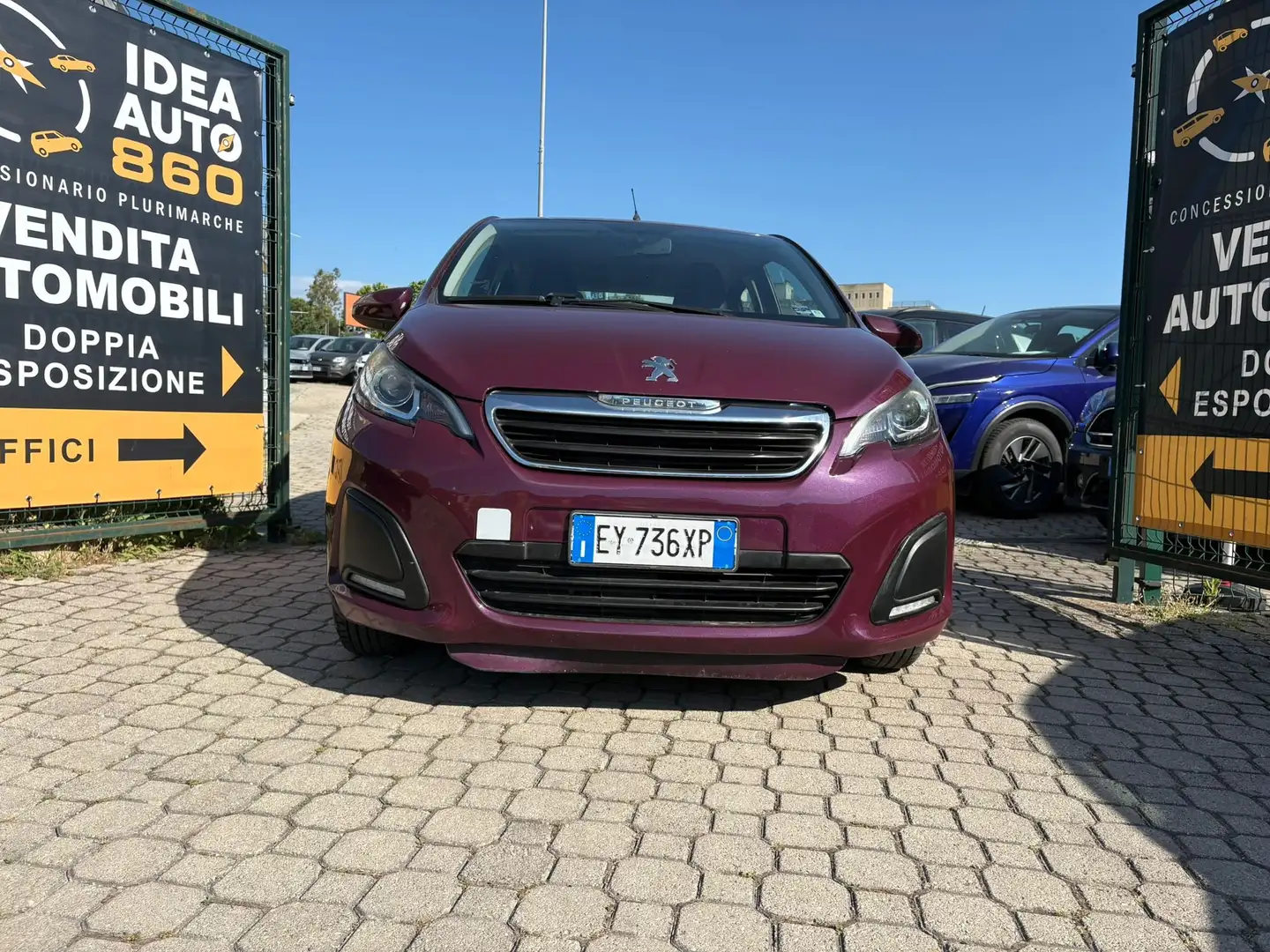 Peugeot 108 5p 1.0 12v Allure Fialová - 2