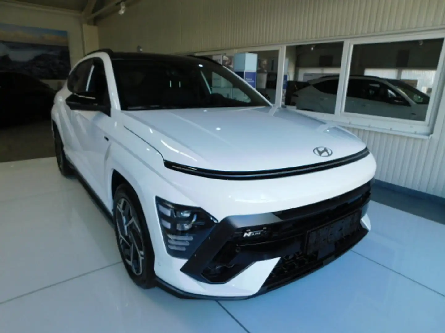 Hyundai KONA Kona N-LINE, NAVI, 360, NFC-KEY Biały - 1