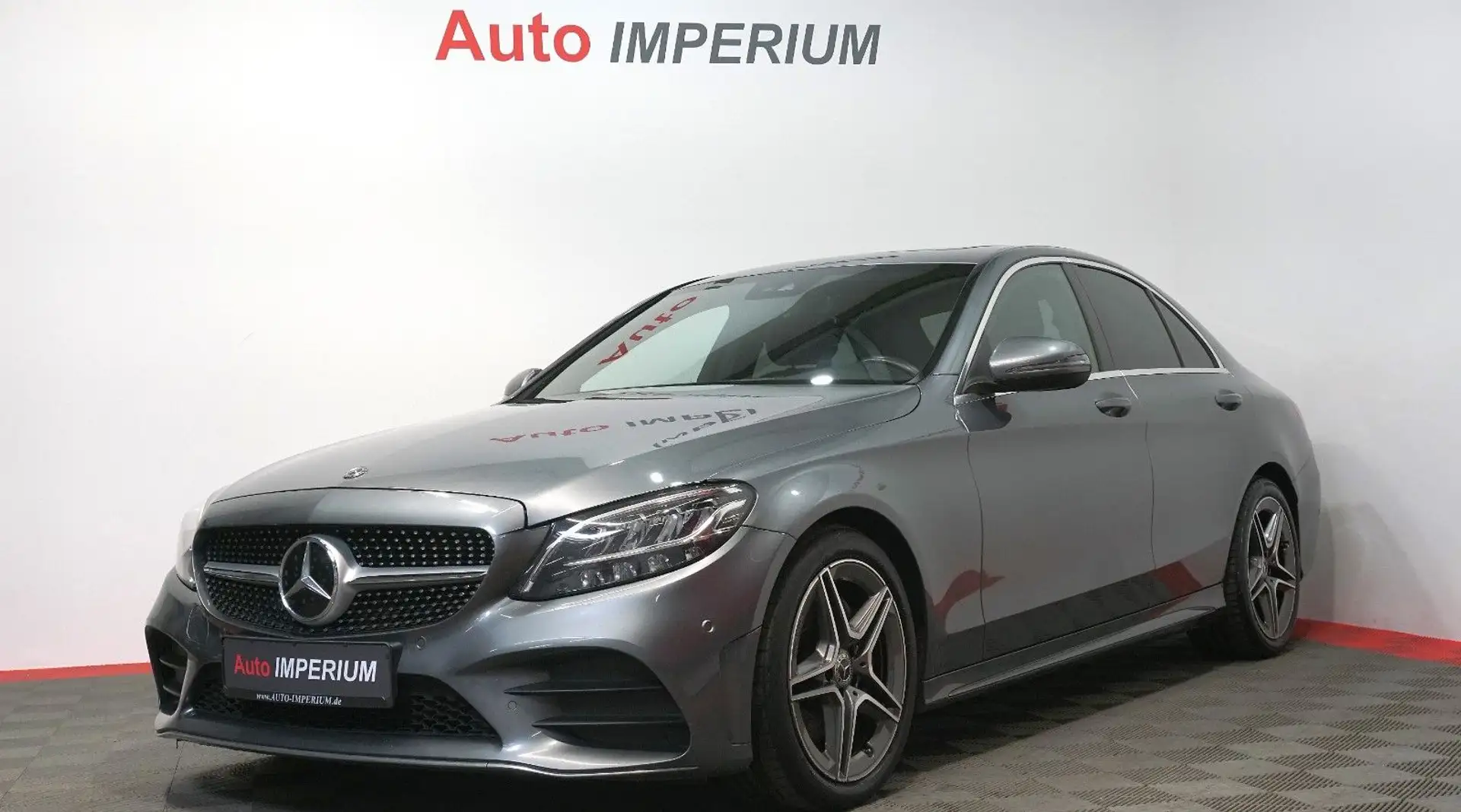 Mercedes-Benz C 220 d AMG Line*ACC*PANO*ALCA*DAB*LED* Grey - 1