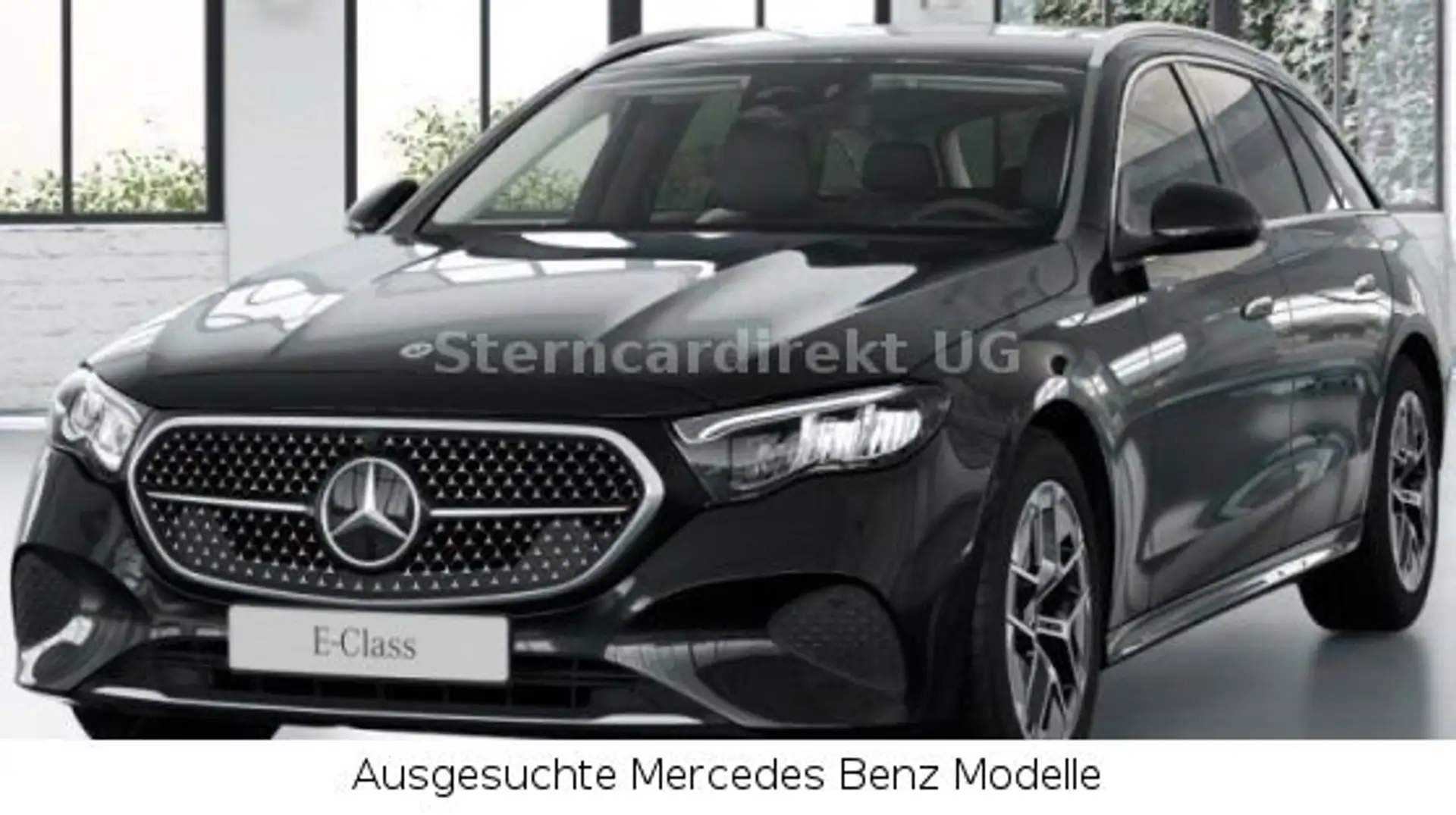 Mercedes-Benz E 200 T Avantgarde AHK DISTRO TWA LED MBUX KEYLE Schwarz - 1