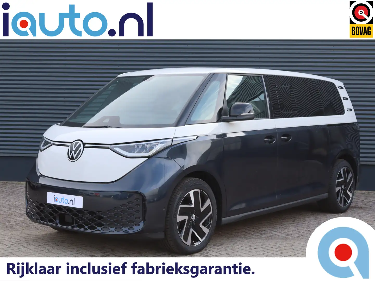 Volkswagen ID. Buzz Pro 286pk 86 kWh LWB 7p. LED/ACC/Camera/Elek. schu Blauw - 1