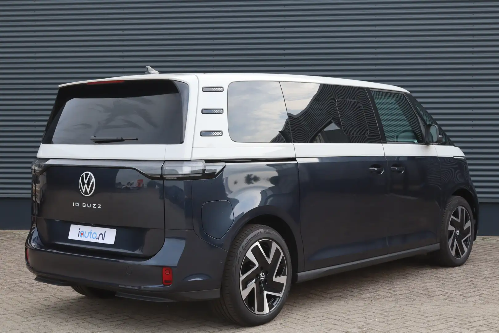 Volkswagen ID. Buzz Pro 286pk 86 kWh LWB 7p. LED/ACC/Camera/Elek. schu Blauw - 2