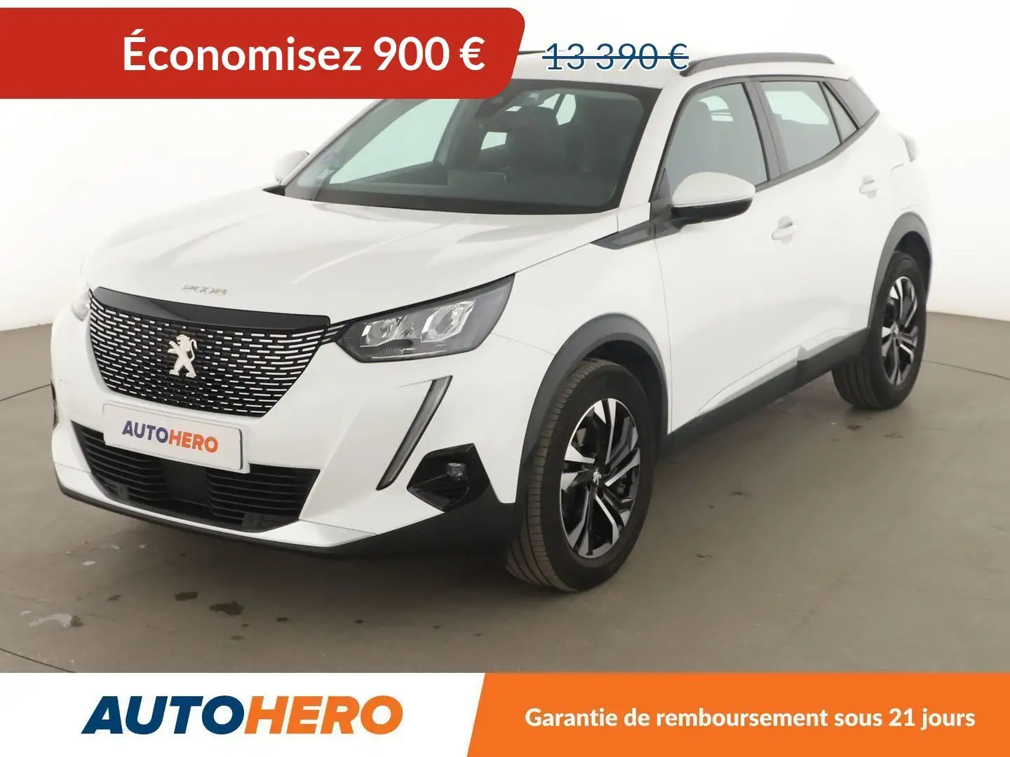 Peugeot 2008 1.2 PureTech Allure Blanc - 1