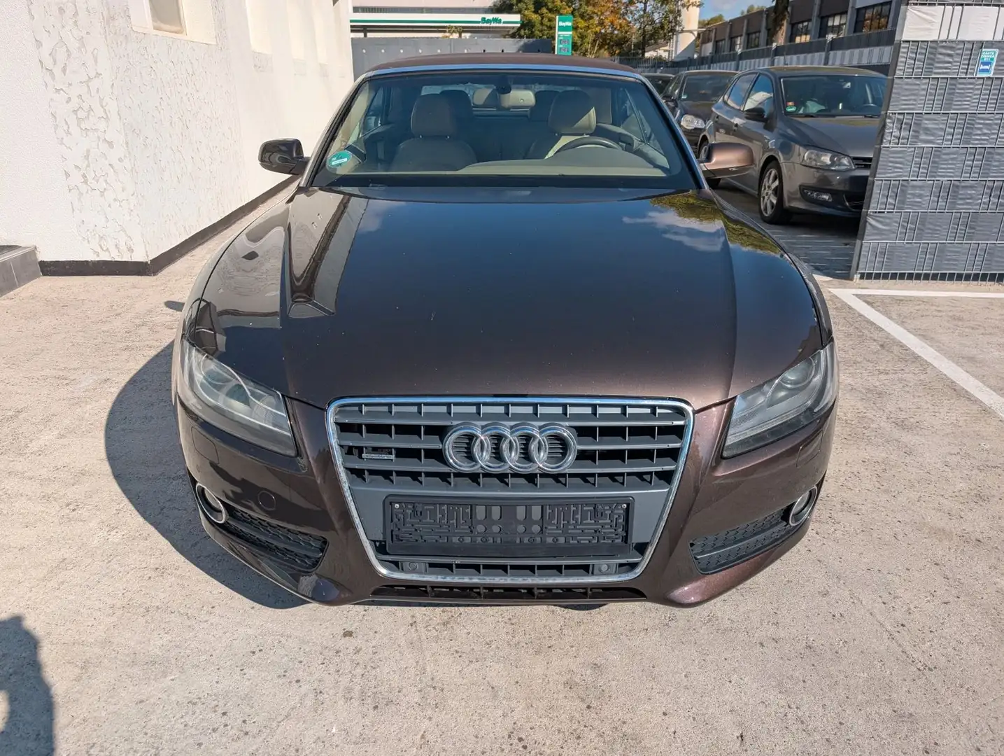 Audi A5 Cabriolet 2.0 TFSI quattro Lederausstattung Brun - 2
