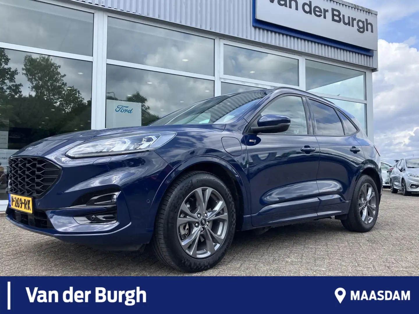 Ford Kuga ST-Line X 2.5 Plug-in Hybrid e-CVT Wegklapbare tre Bleu - 1