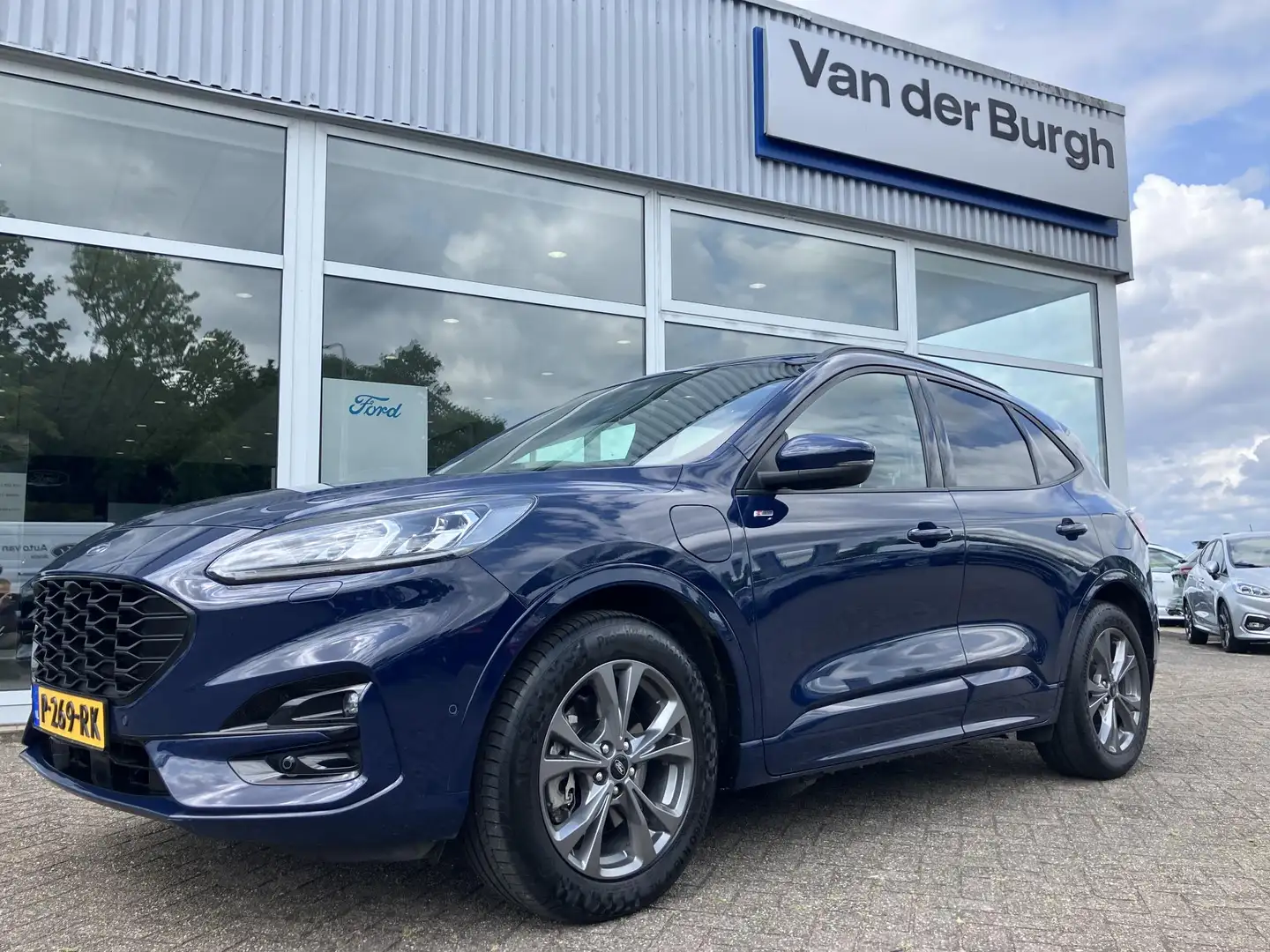 Ford Kuga ST-Line X 2.5 Plug-in Hybrid e-CVT Wegklapbare tre Bleu - 2