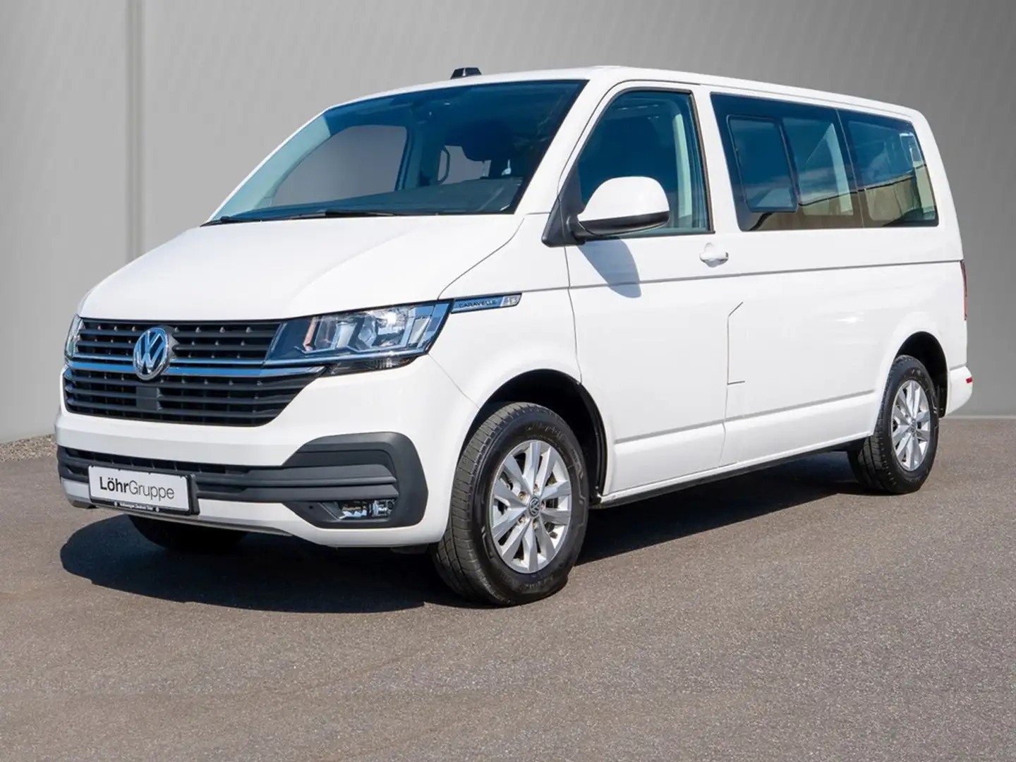 Volkswagen T6 Caravelle 2.0 TDI T6.1 Trendline 8 Sitzer Weiß - 2