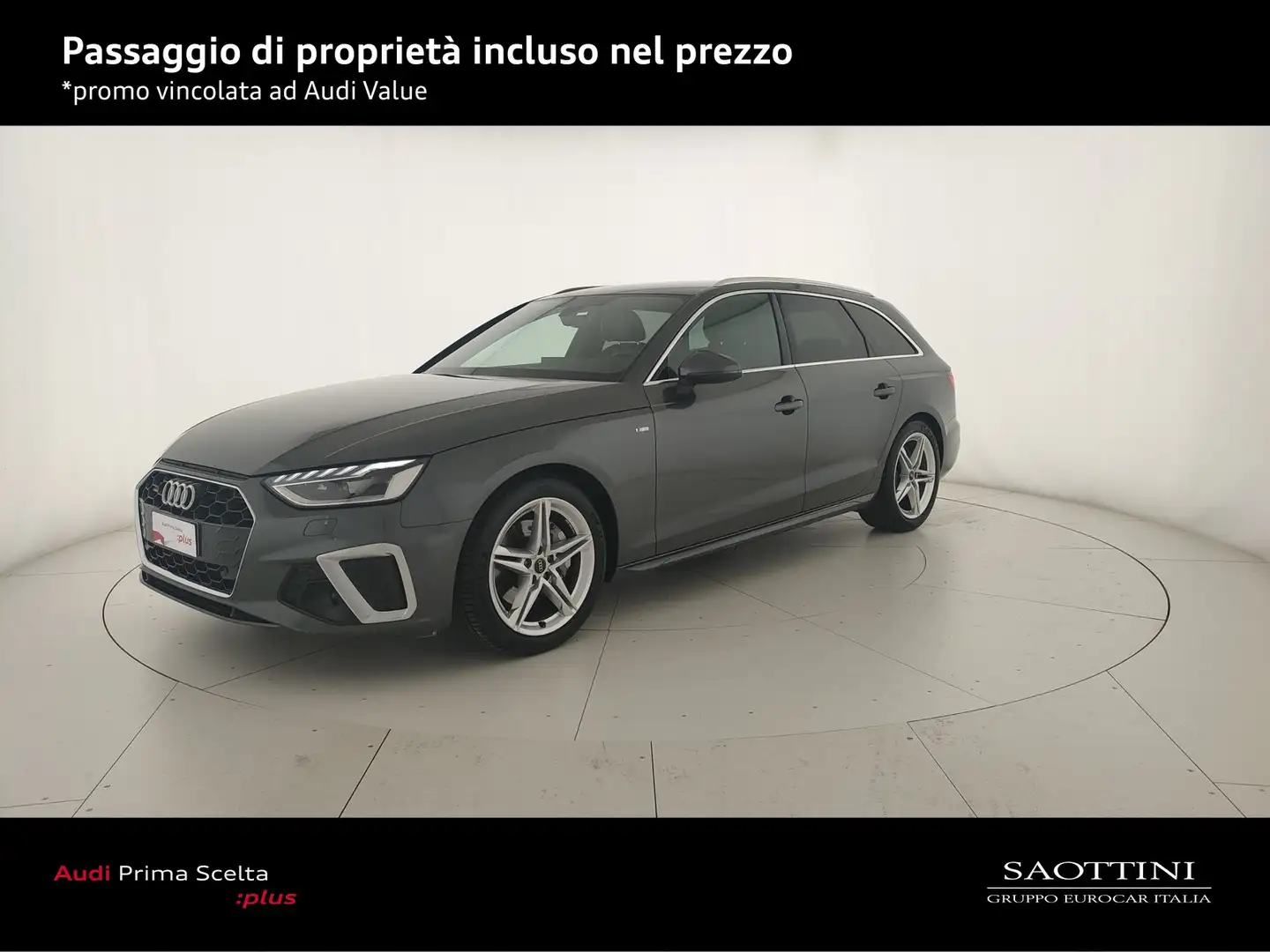 Audi A4 Avant 40 2.0 TDI S line edition quattro S tronic Grigio - 1