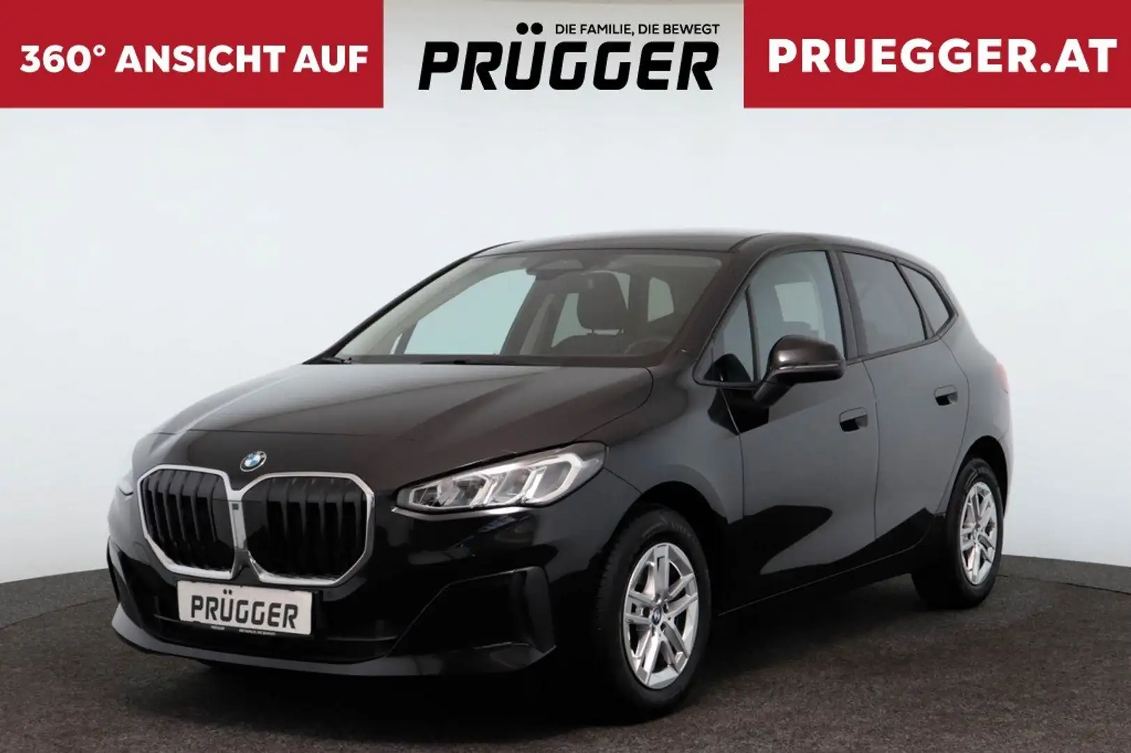 BMW 218 d Active Tourer Auto. LED NAVI KAMERA E-KLAPPE Schwarz - 1
