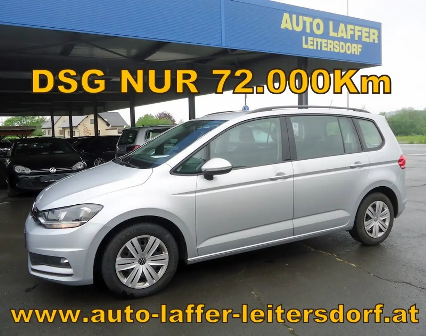 Volkswagen Touran 2,0 SCR TDI DSG**72.000Km**KLIMA**1.Bes.** Argent - 1