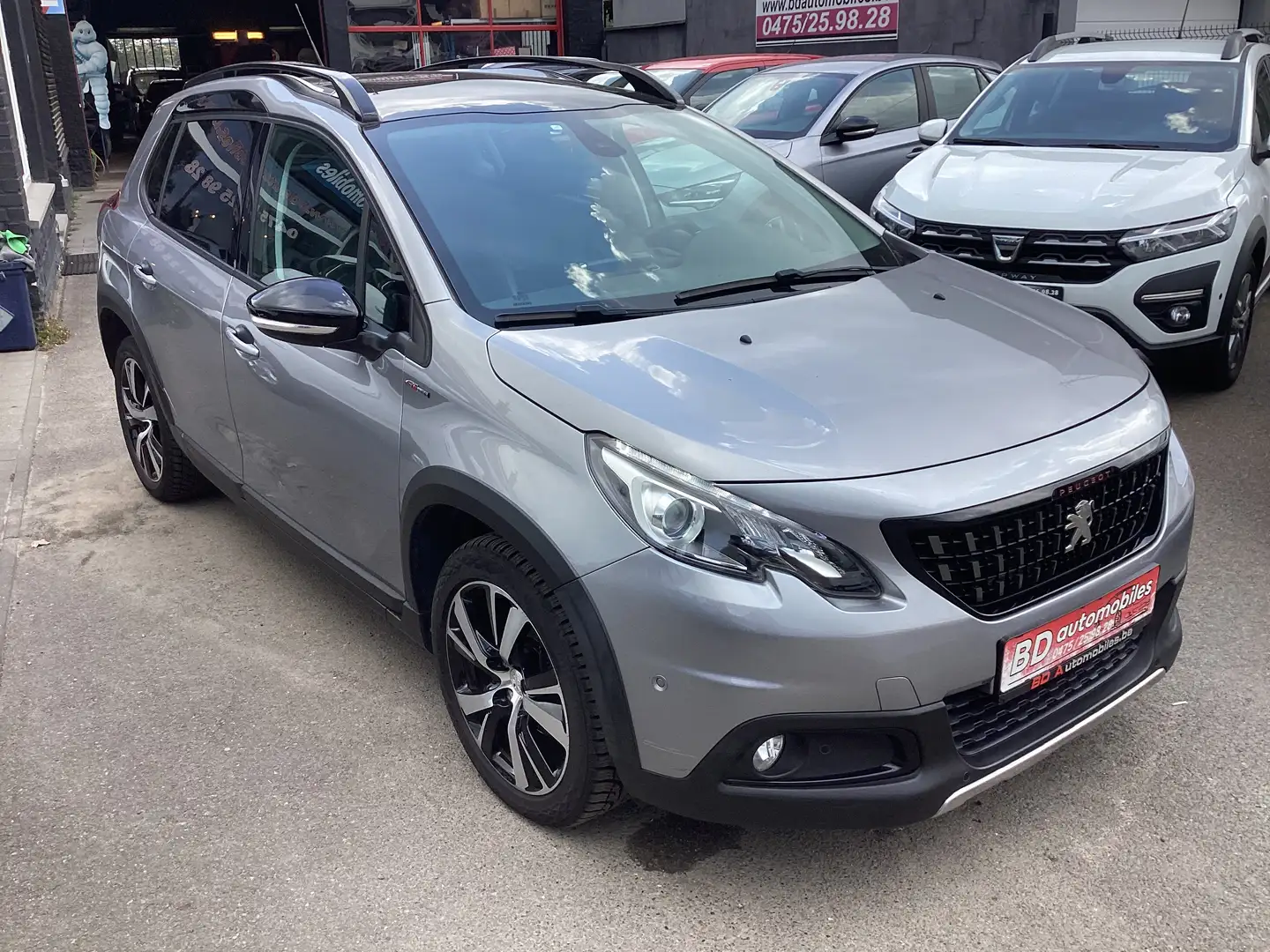 Peugeot 2008 1.2 Turbo 110cv GT LINE BV Automatique 46500km🤩 Argent - 2