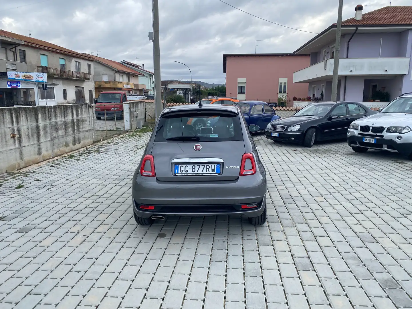 Fiat 500 500 1.0 hybrid Connect 70cv Grijs - 1