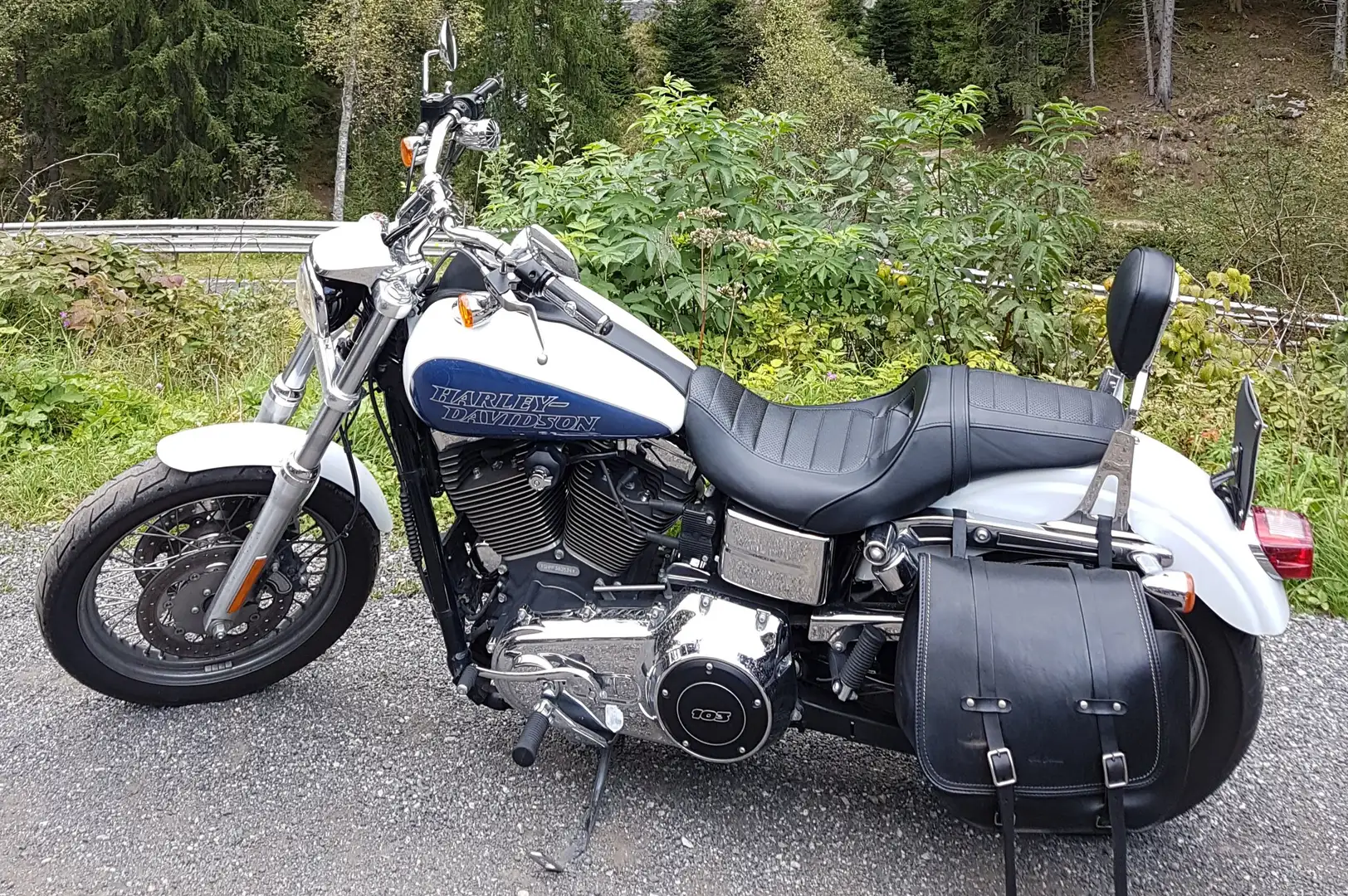 Harley-Davidson Dyna Low Rider FXDL 2015 plava - 1