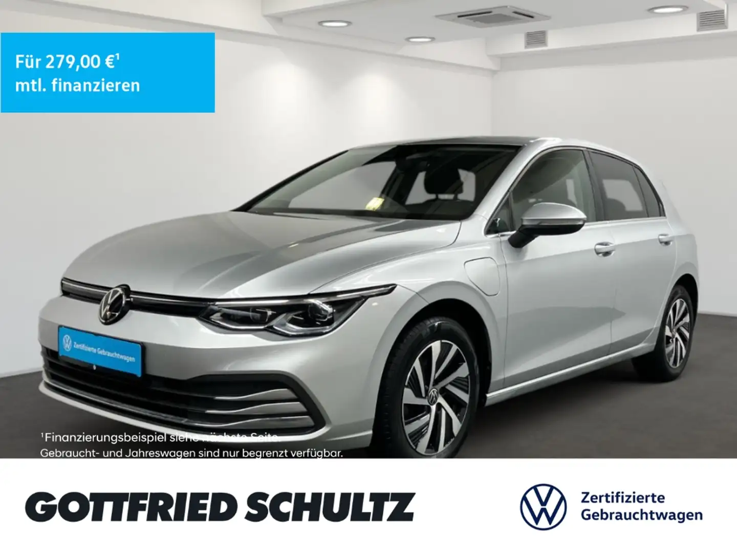 Volkswagen Golf VIII 1.4 TSI DSG eHybrid LED NAV AHK ACC Style Argent - 1