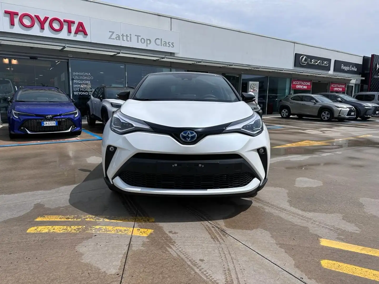 Toyota C-HR 2.0H LOUNGE MY23 Blanc - 2
