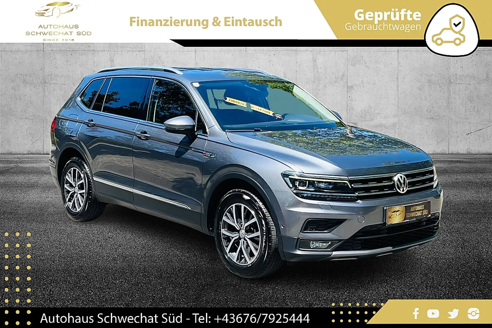 Volkswagen Tiguan Allspace 2.0 TSI 4Motion Comfortline //DSG//ALLRAD//AHK/... Grau - 1