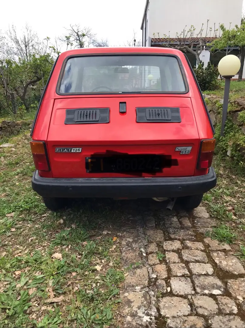 Fiat 126 650 Personal Piros - 2