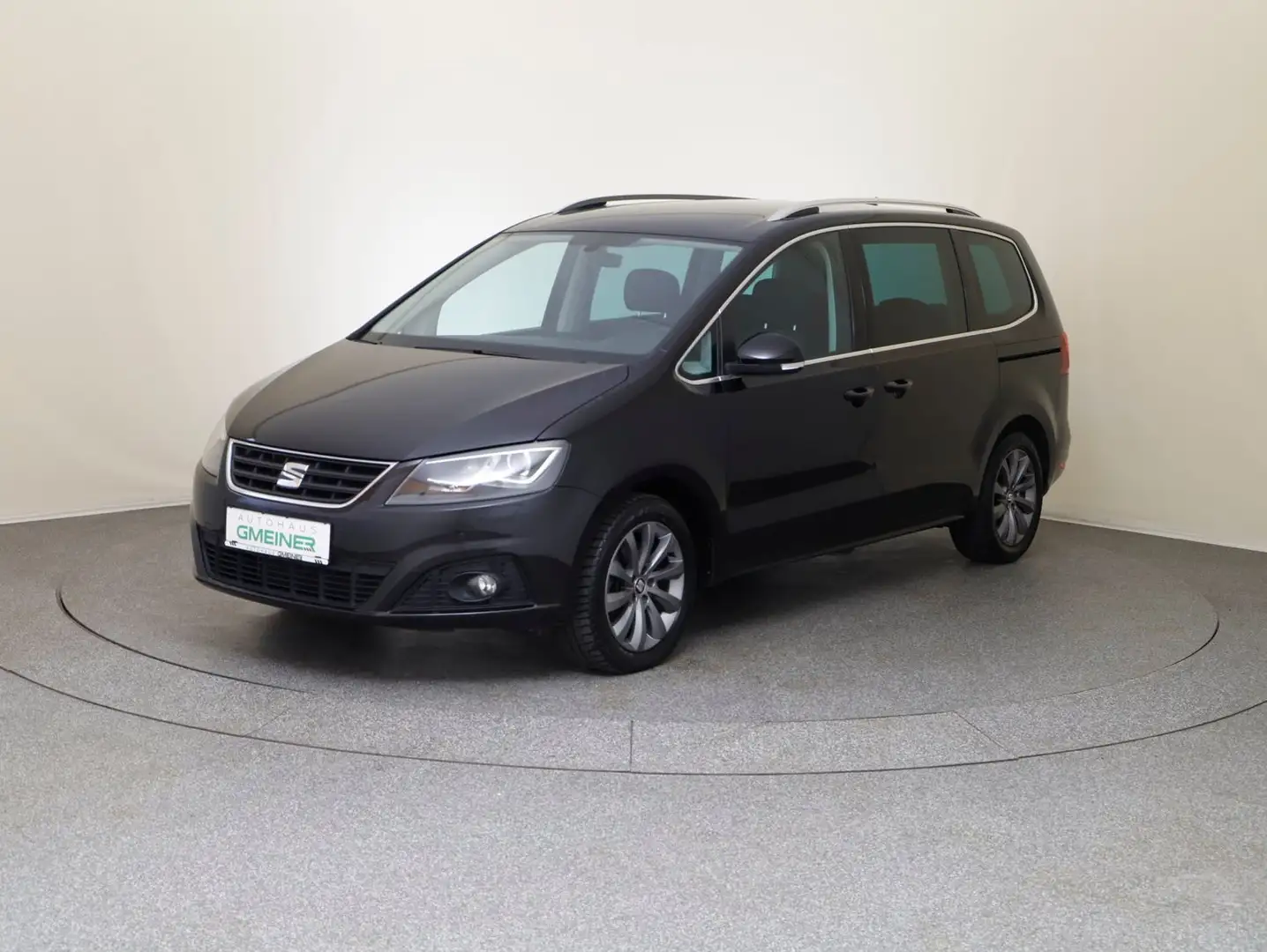 SEAT Alhambra Executive TDI Schwarz - 1
