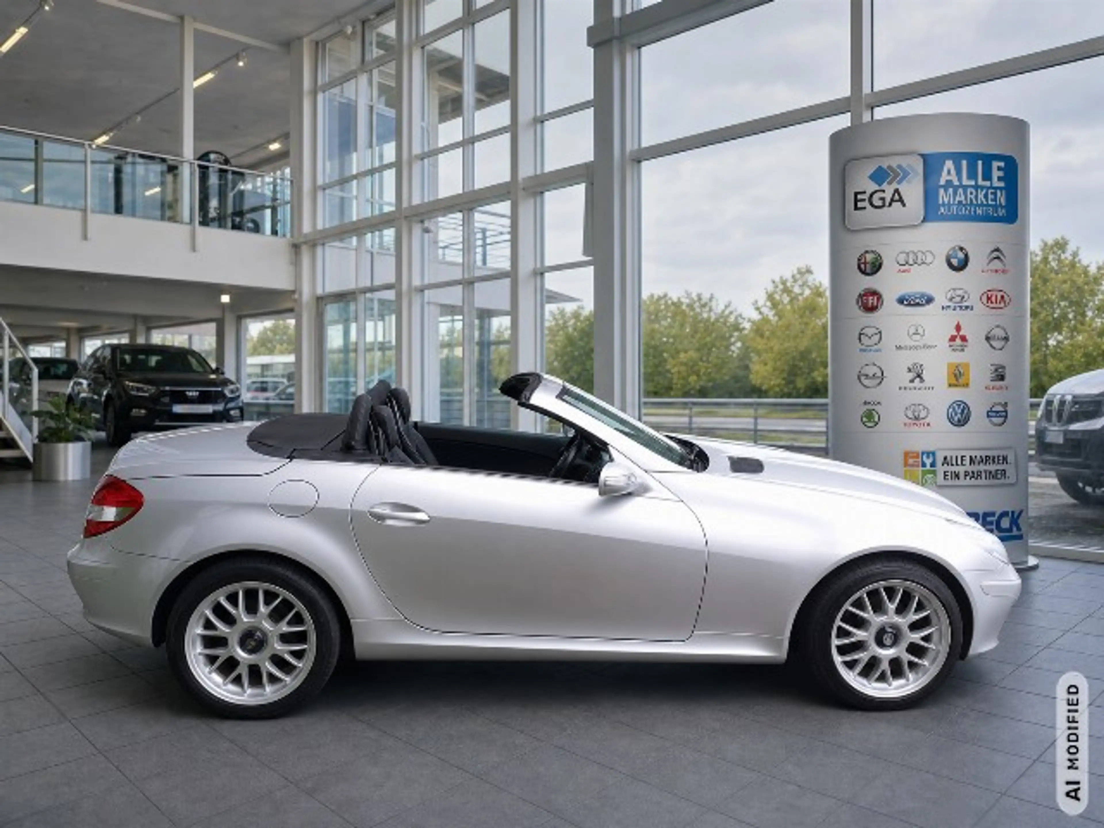 Mercedes-Benz SLK 200 KOMPRESSOR NAVI LEDER SHZ ALU TEMPO SPOSI — photo 5
