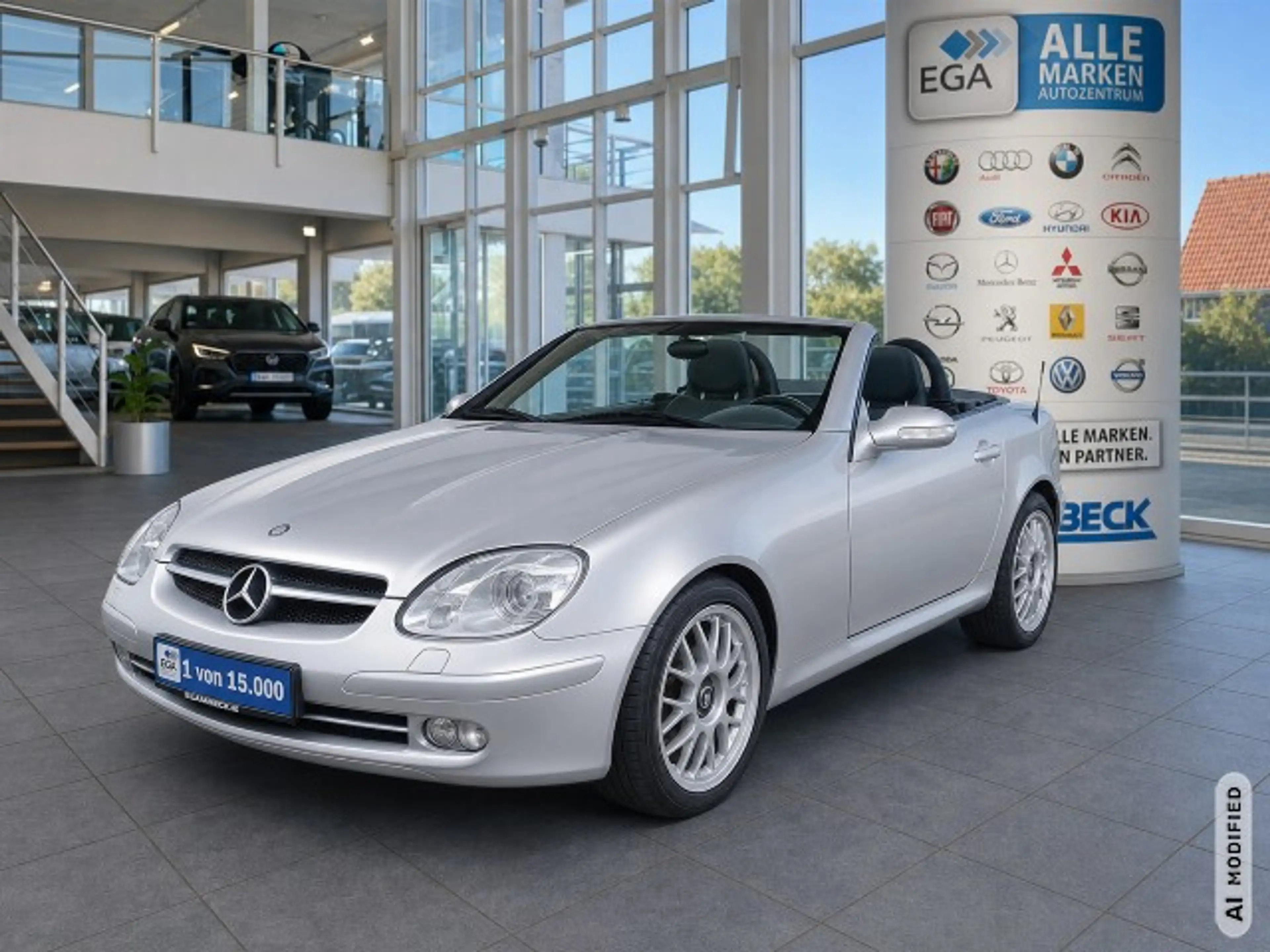 Mercedes-Benz SLK 200 KOMPRESSOR NAVI LEDER SHZ ALU TEMPO SPOSI — photo 6