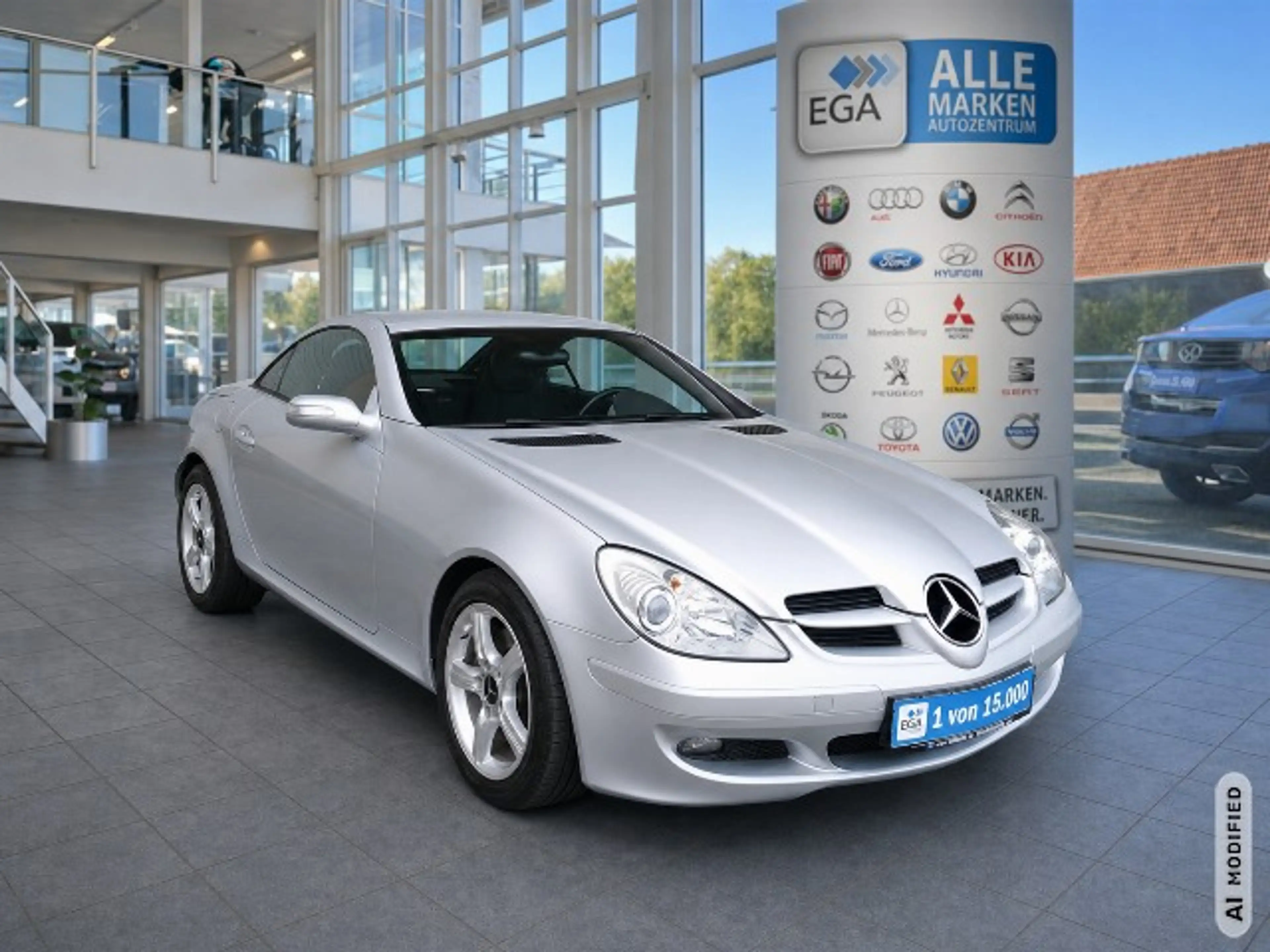 Mercedes-Benz SLK 200 KOMPRESSOR NAVI LEDER SHZ ALU TEMPO SPOSI — photo 4