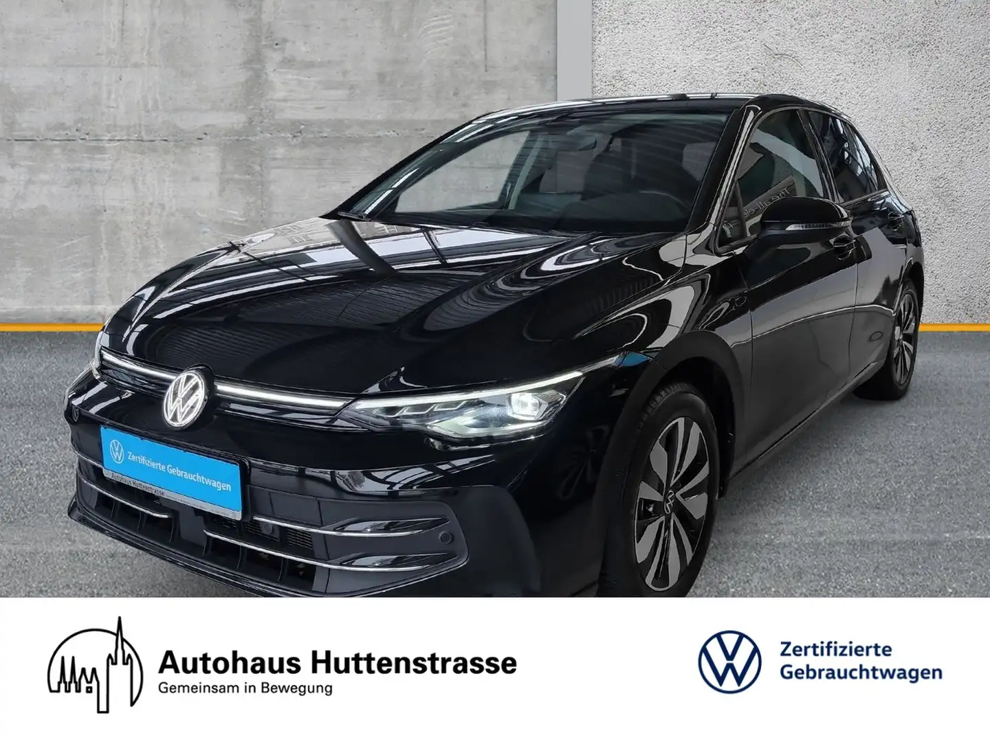 Volkswagen Golf VIII 2.0 TDI DSG Goal LED+ NAVI KAMERA AHK Noir - 1