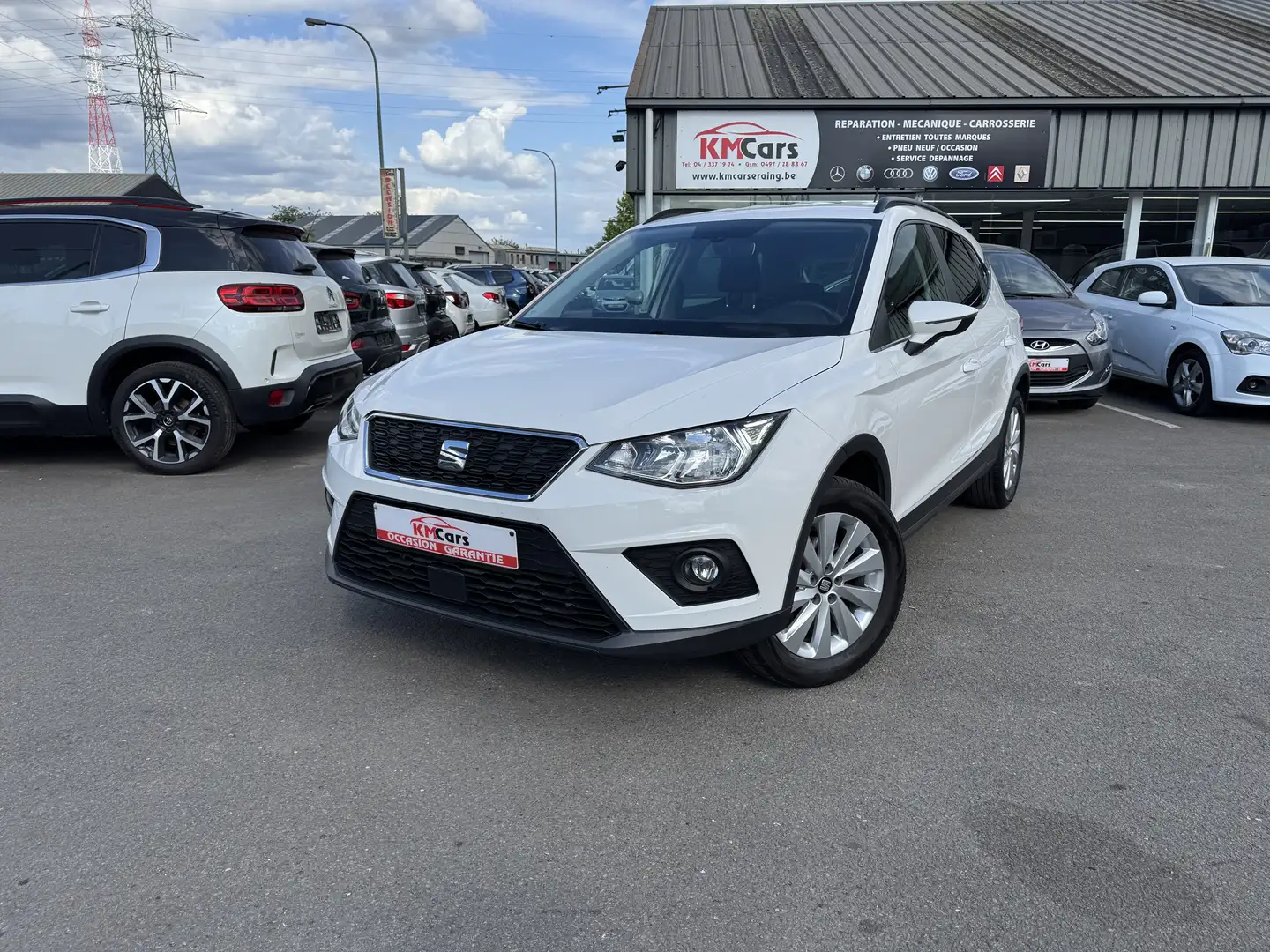 SEAT Arona 1.6 CR TDI /AIRCO /JANTES / NAVIGATION /1'ier MAIN Blanco - 1
