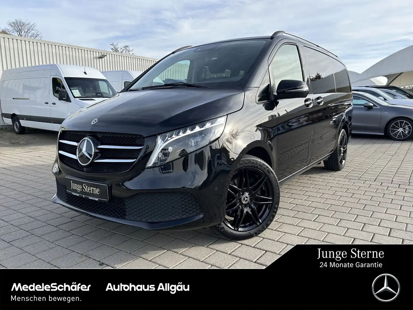 Mercedes-Benz V 300 V 300 d 4MATIC AVANTGARDE LIEGE AIRMATIC EL SITZ Noir - 1