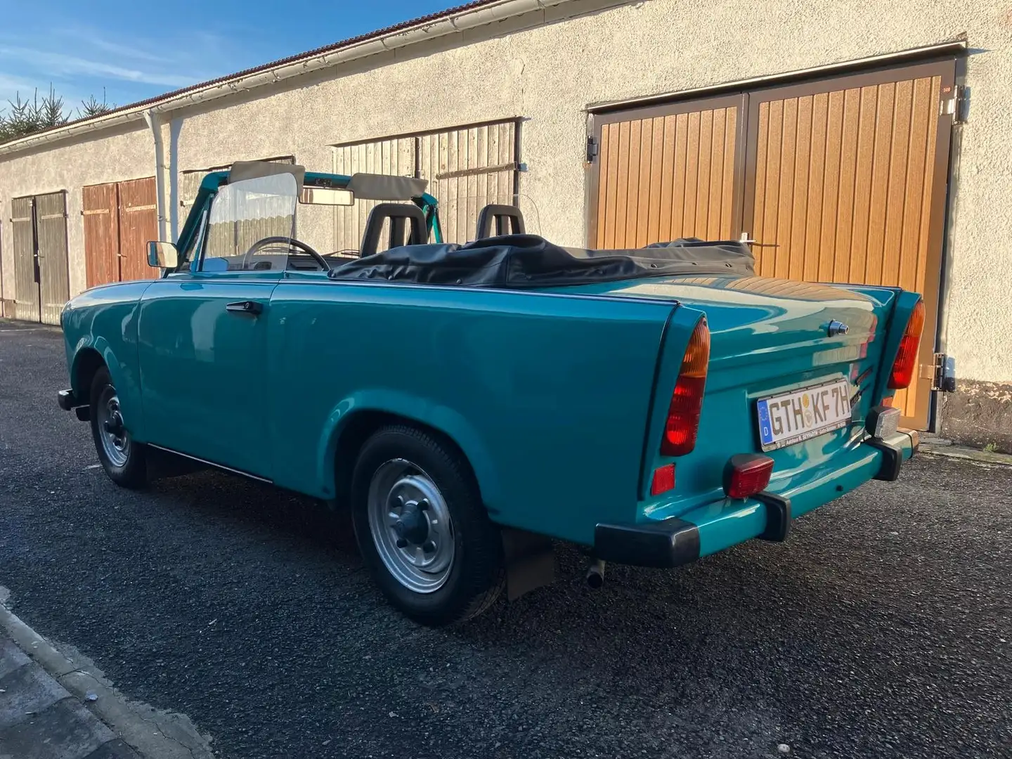 Trabant P601 Cabrio, H Kennzeichen Grün - 2