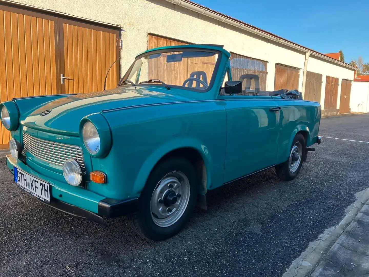 Trabant P601 Cabrio, H Kennzeichen Grün - 1