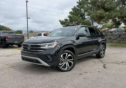 Black 2023 Volkswagen Atlas Cross Sport SUV / Crossover  Automatic