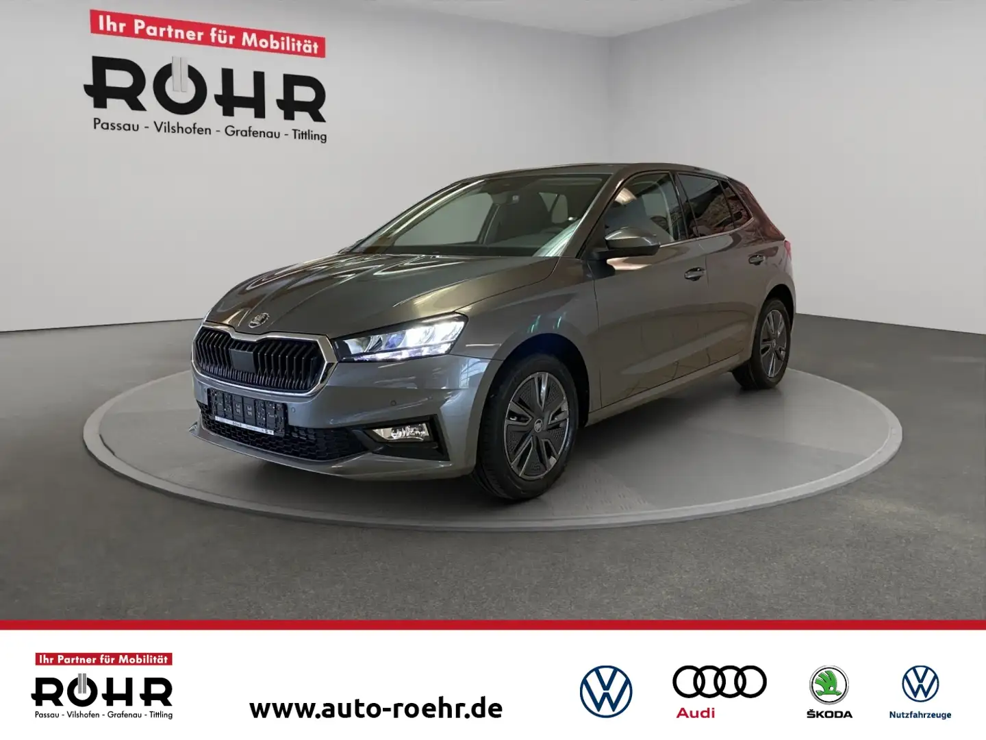 Skoda Fabia Selection 130 Jahre 1.0 TSI (Garantie 09/2030.LED. Grau - 1