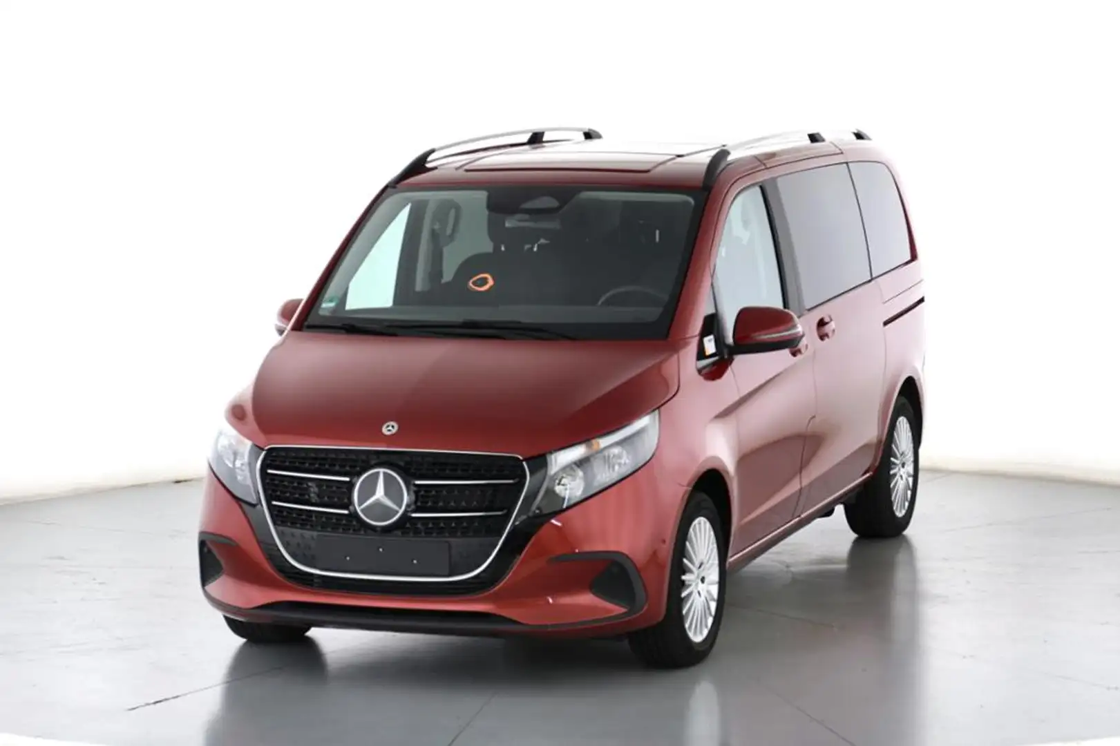 Mercedes-Benz V 220 d Kompakt Widescreen/Distronic/7 Sitzer Czerwony - 2