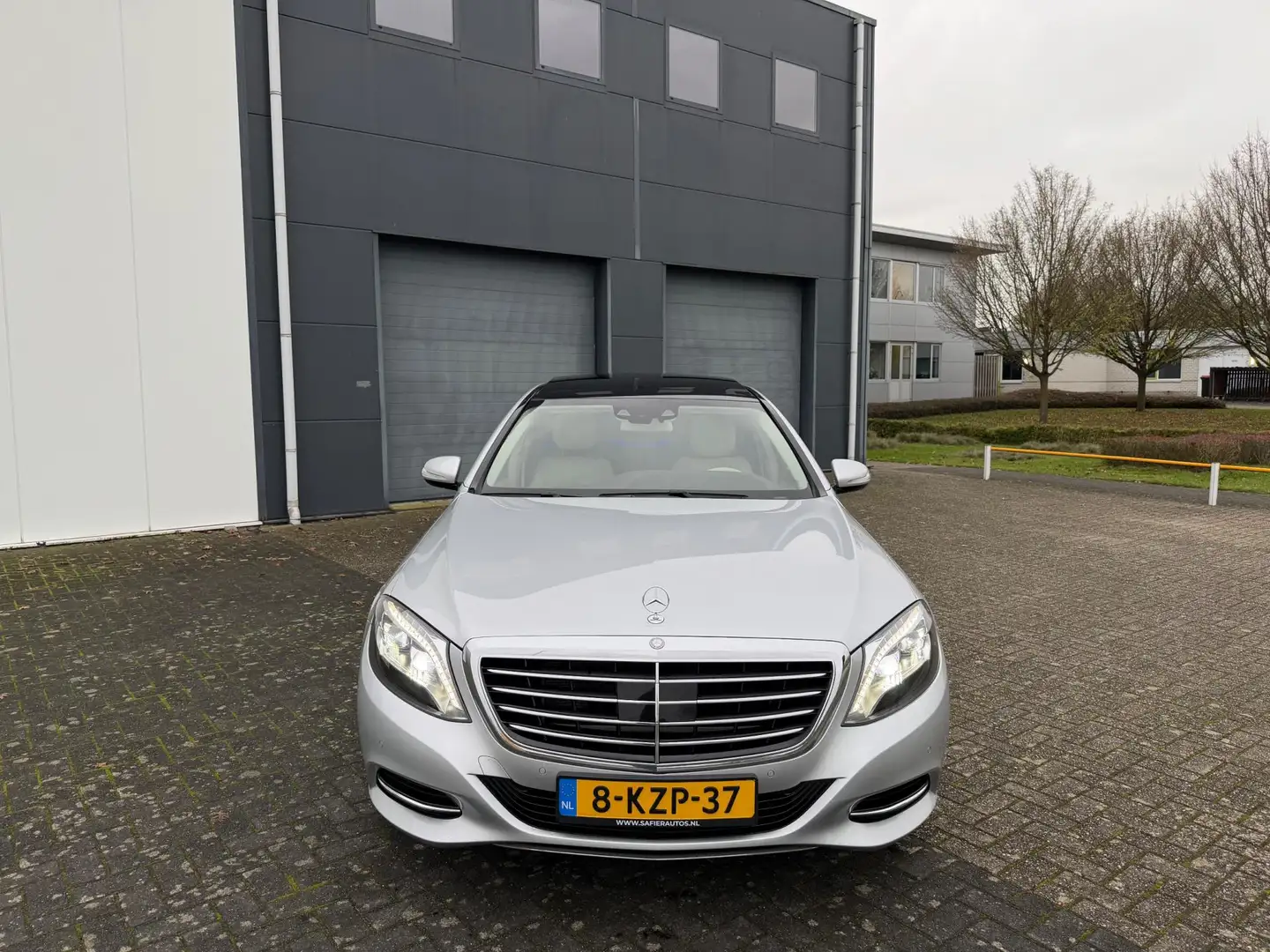 Mercedes-Benz S 400 HYBRID Lang Pano Gris - 2