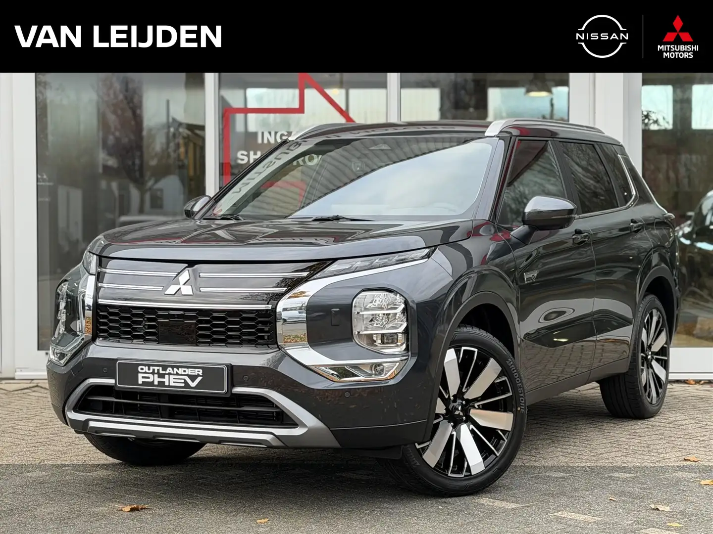 Mitsubishi Outlander 2.4 PHEV 306pk Instyle | NIEUW | Navigatie | Leer Gris - 1
