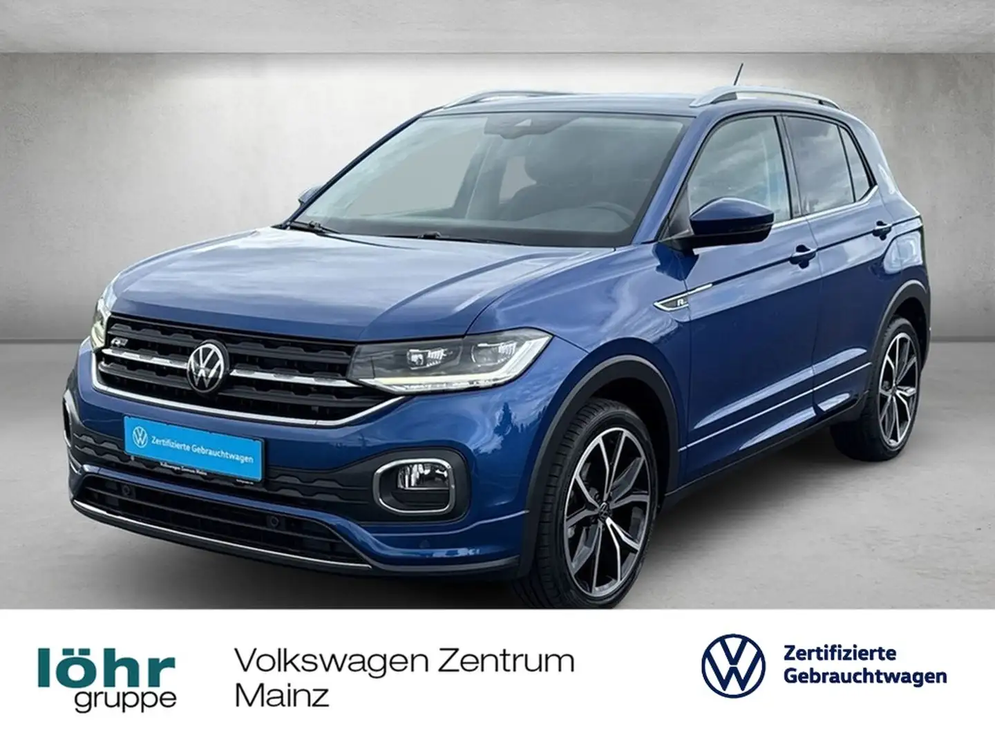 Volkswagen T-Cross 1.0 TSI DSG Style *Navi*APP*Kamera* Blau - 1