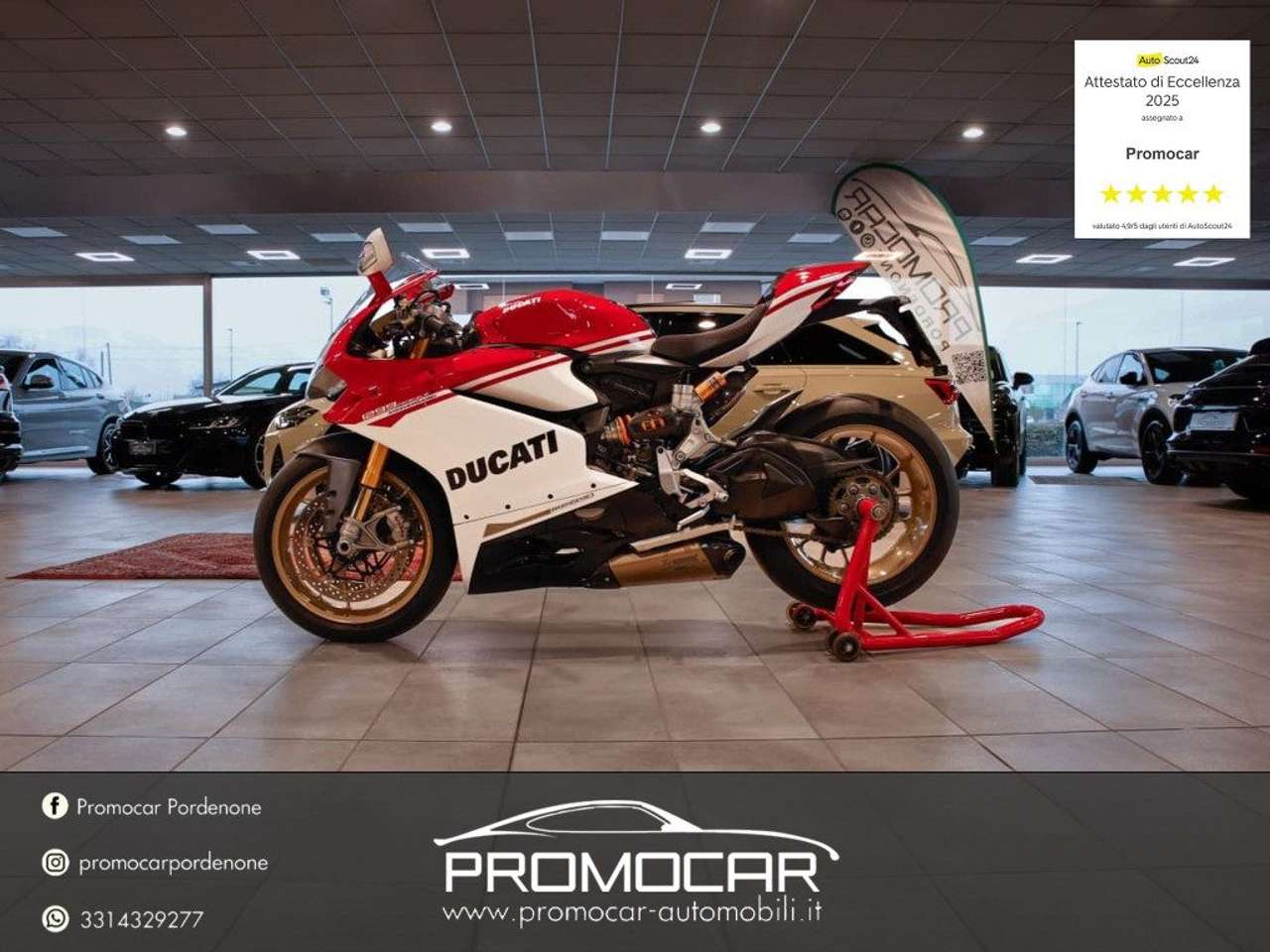 Ducati 1299 Panigale S AVVIVERSARIO *AKRAPOVIC*N 485*STUPENDA*