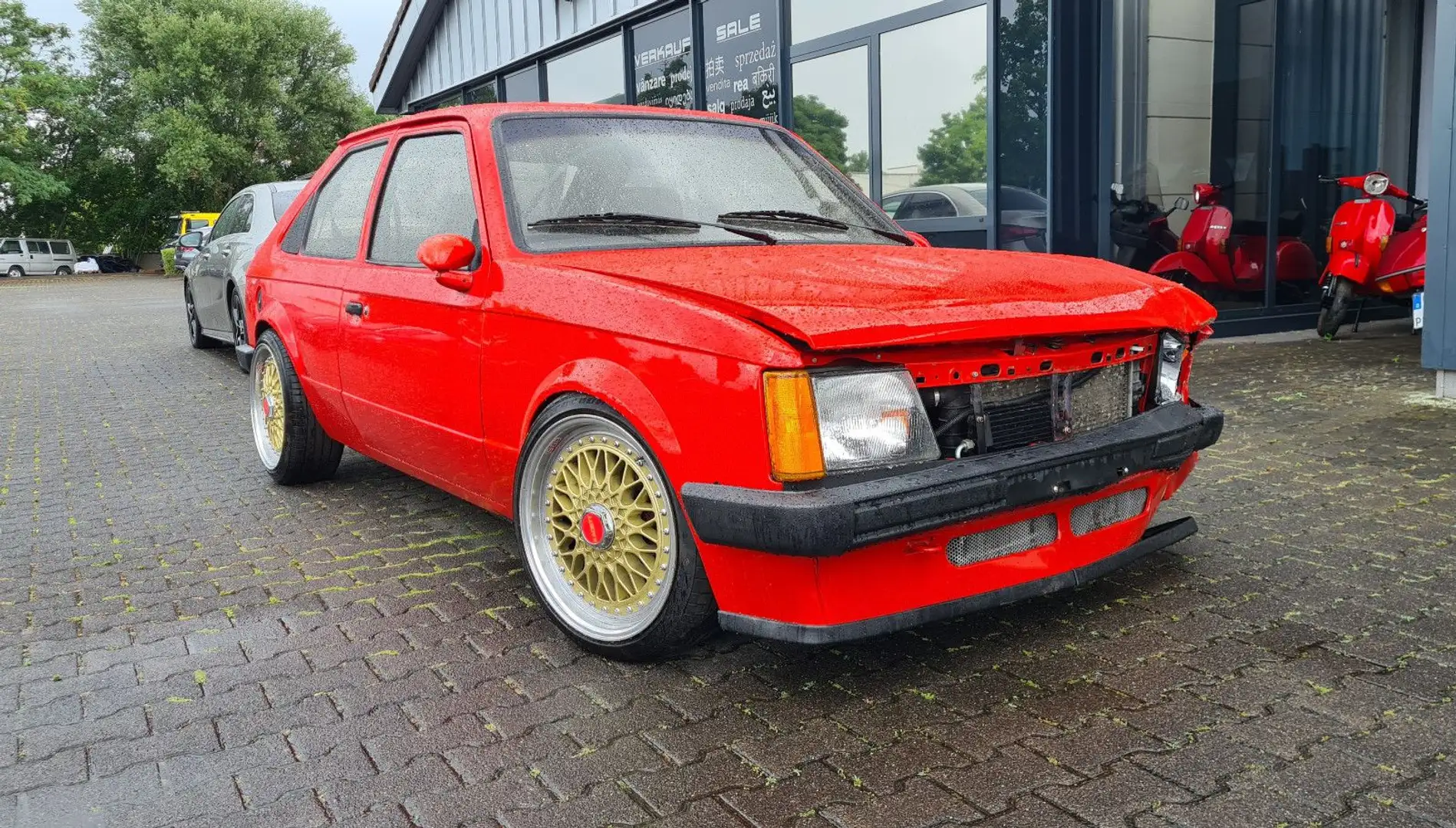 Opel Kadett D GTE - GSI 2,0-16V - LCD Tacho uvm. Rot - 1