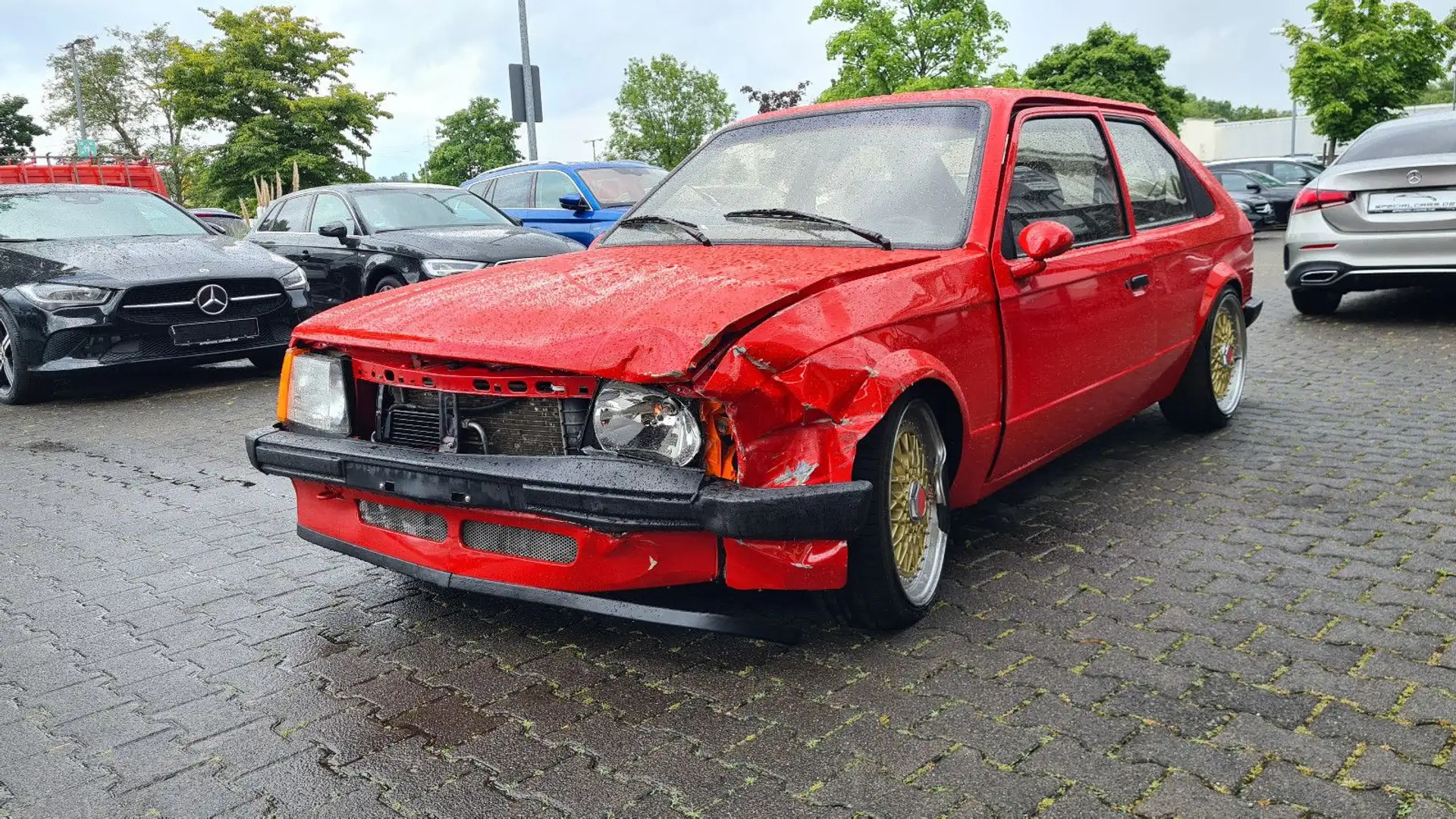 Opel Kadett D GTE - GSI 2,0-16V - LCD Tacho uvm. Rot - 2