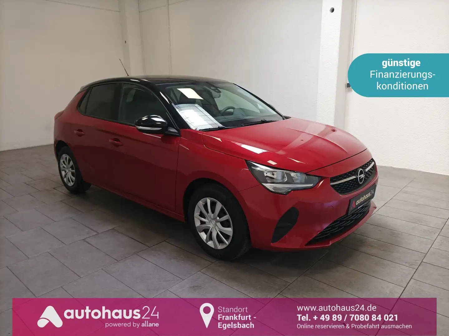 Opel Corsa F 1.2 Edition Bluetooth|Tempomat|DAB Rojo - 1