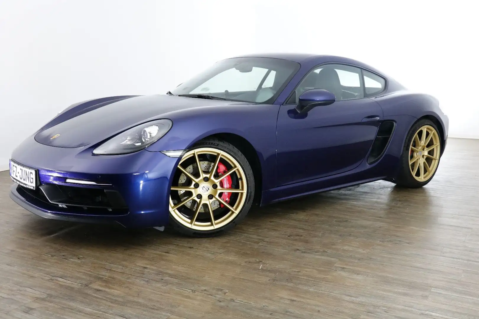 Porsche Cayman 718 4.0 GTS*1.Hand*DE*Kamera*BOSE*PCM* Bleu - 1