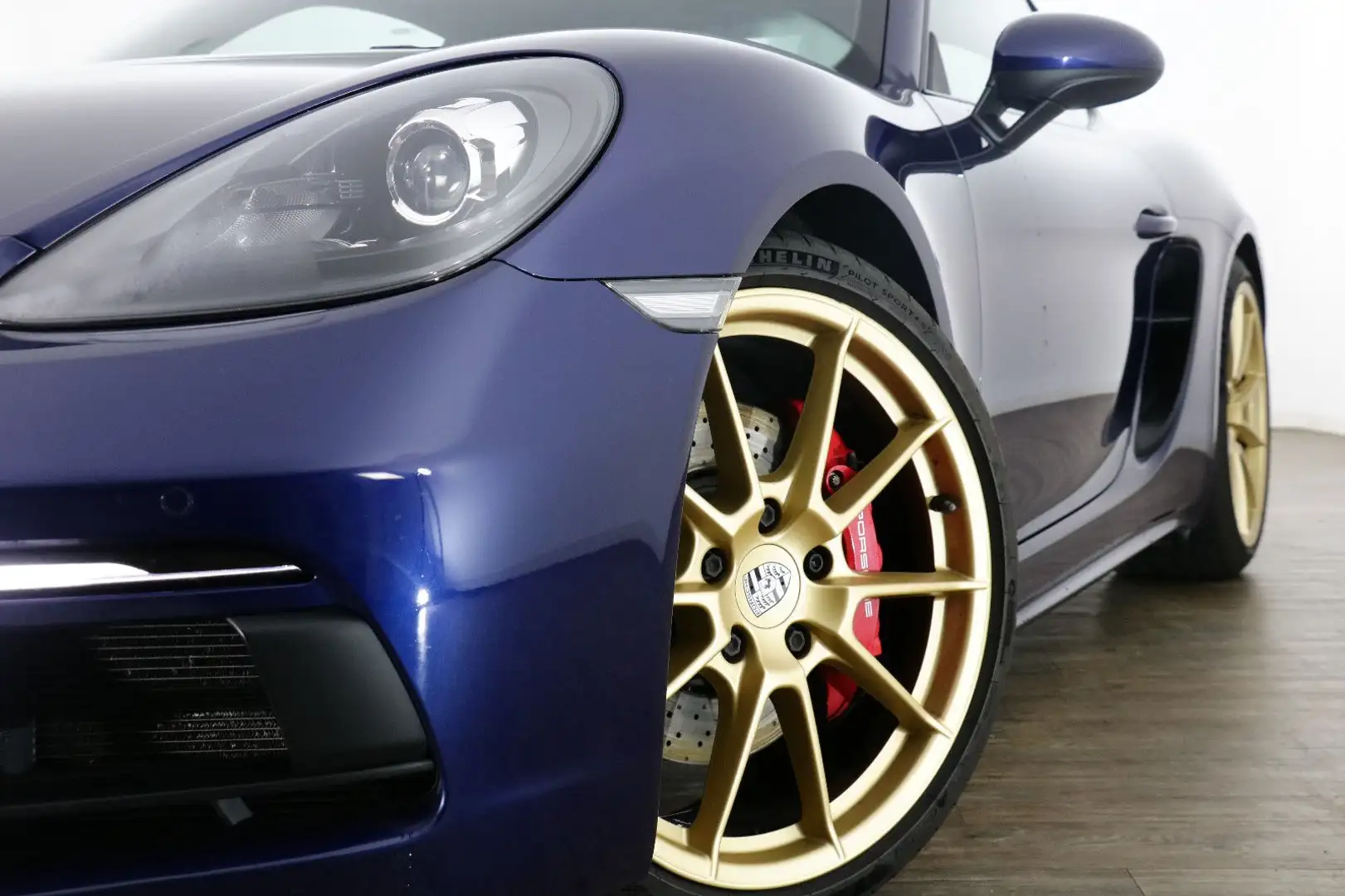 Porsche Cayman 718 4.0 GTS*1.Hand*DE*Kamera*BOSE*PCM* Bleu - 2