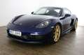 Porsche Cayman 718 4.0 GTS*1.Hand*DE*Kamera*BOSE*PCM* Bleu - thumbnail 9